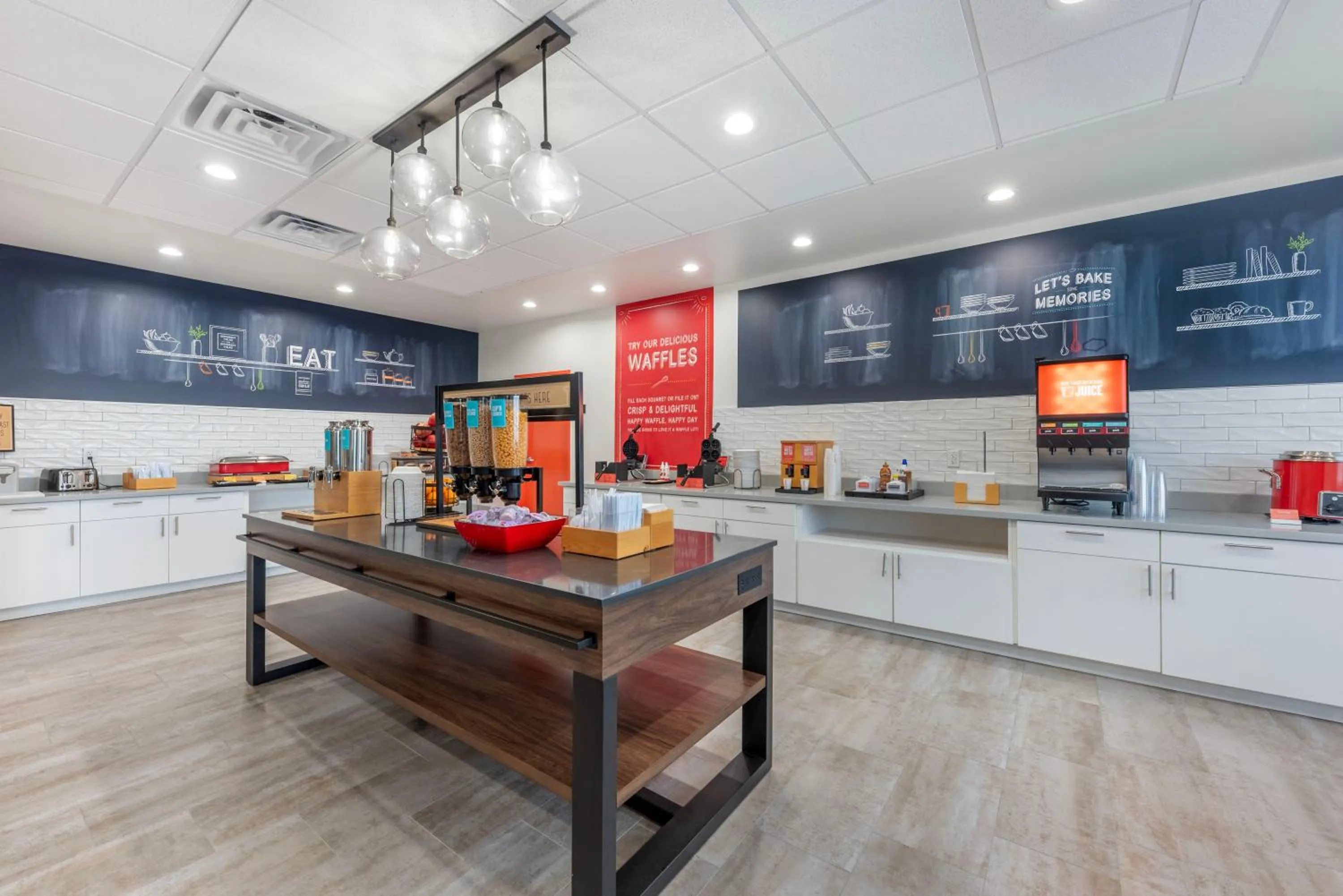 Breakfast in Hampton Inn Harker Heights