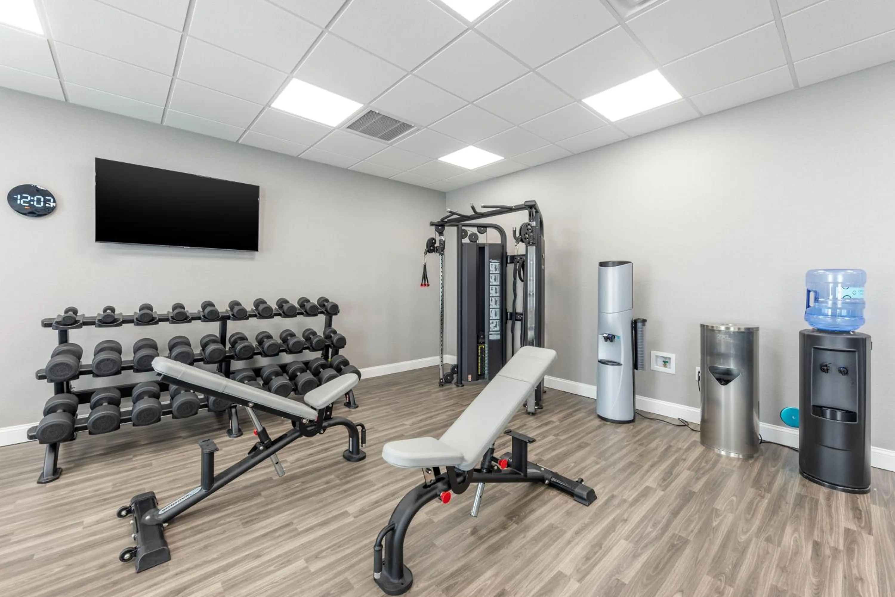 Fitness centre/facilities in Hampton Inn Harker Heights