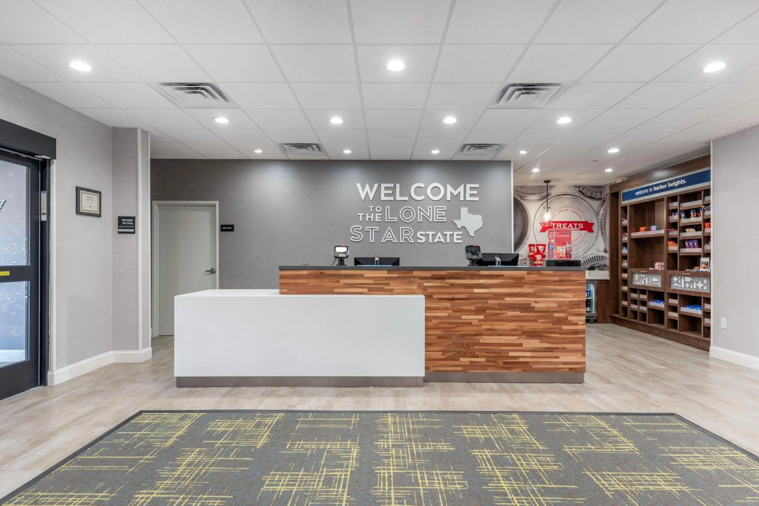 Lobby or reception in Hampton Inn Harker Heights