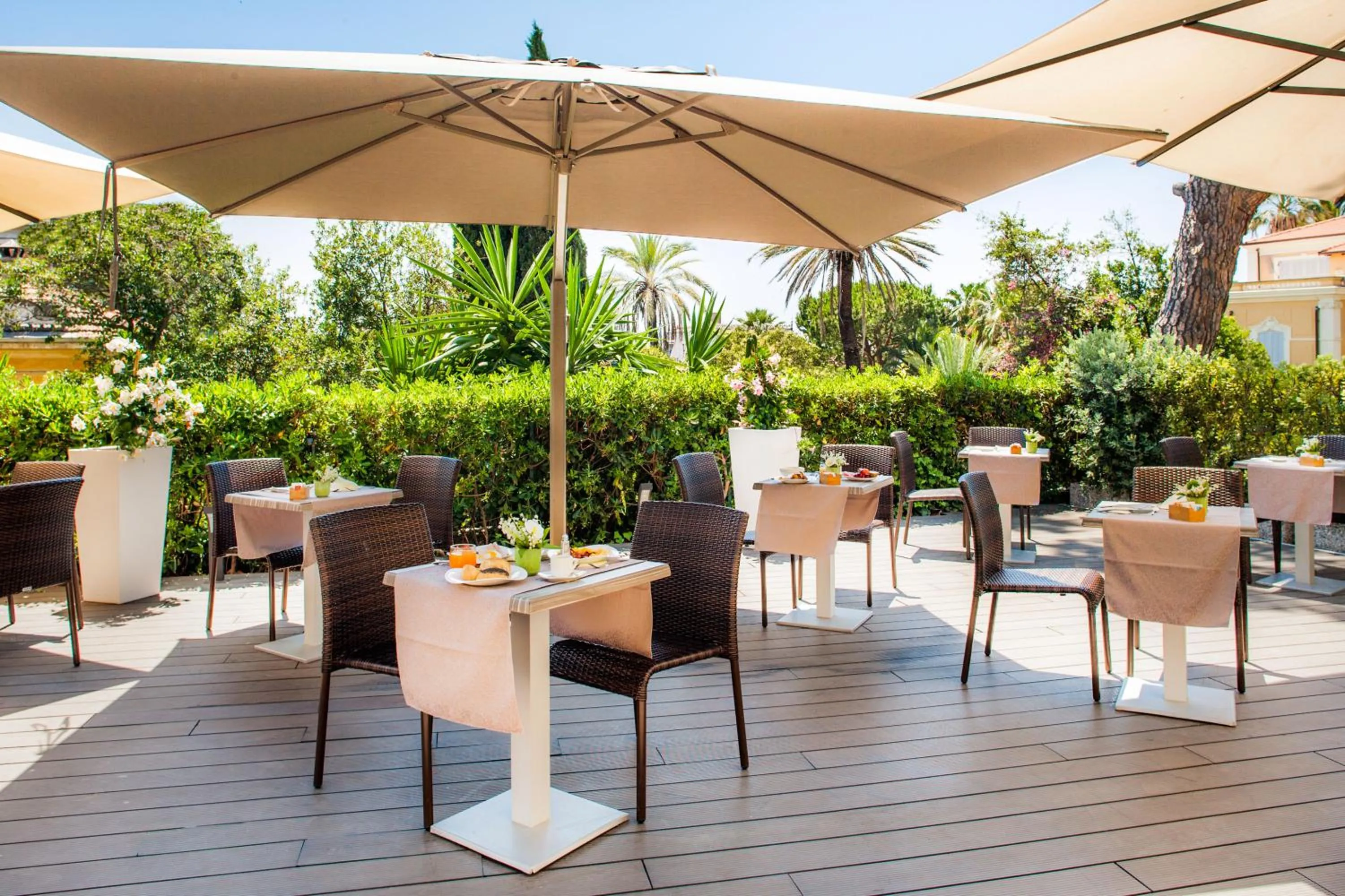 Italian breakfast in Villa Sylva & Spa