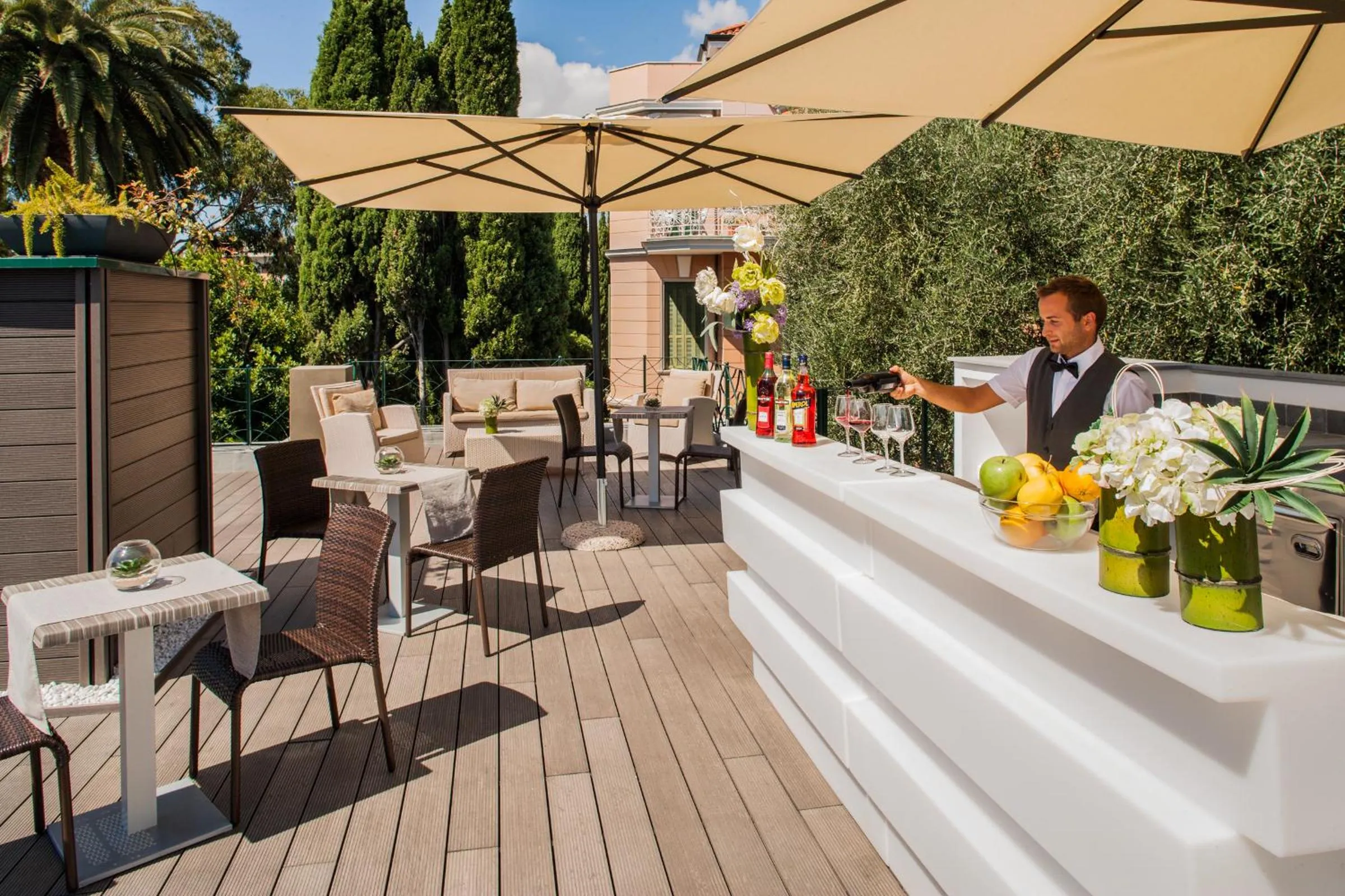 Balcony/Terrace in Villa Sylva & Spa