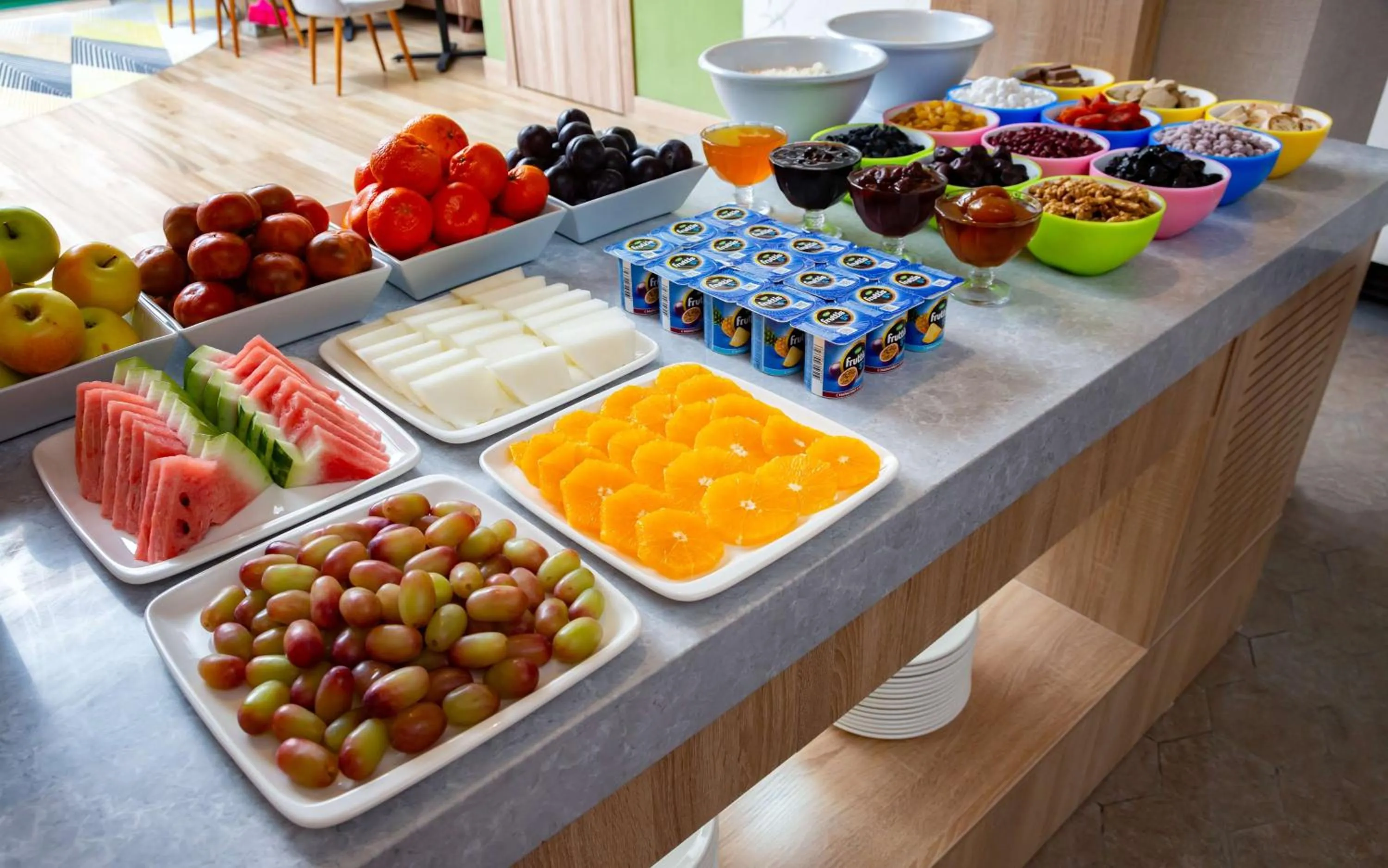 Breakfast in Hilton Garden Inn Samarkand