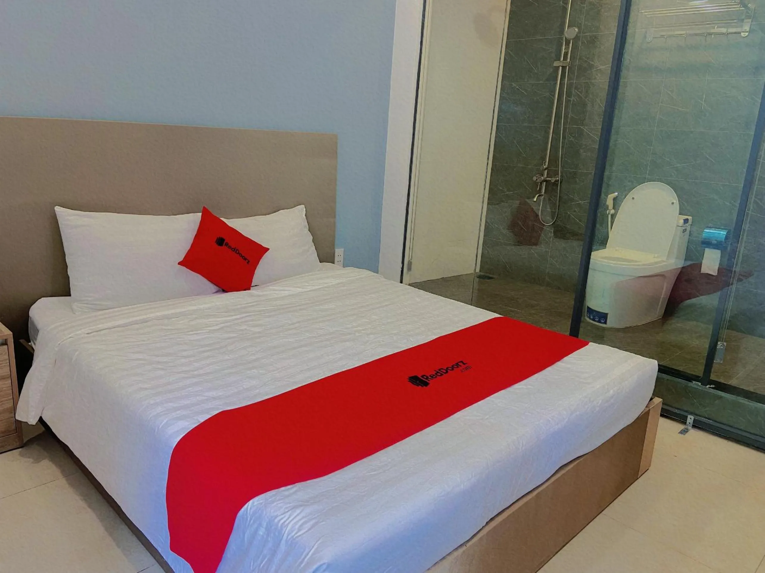 Bed in VND Vũng Tàu Hotel & Villa