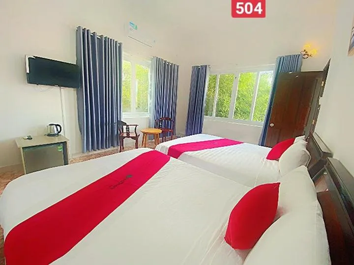 Bed in VND Vũng Tàu Hotel & Villa