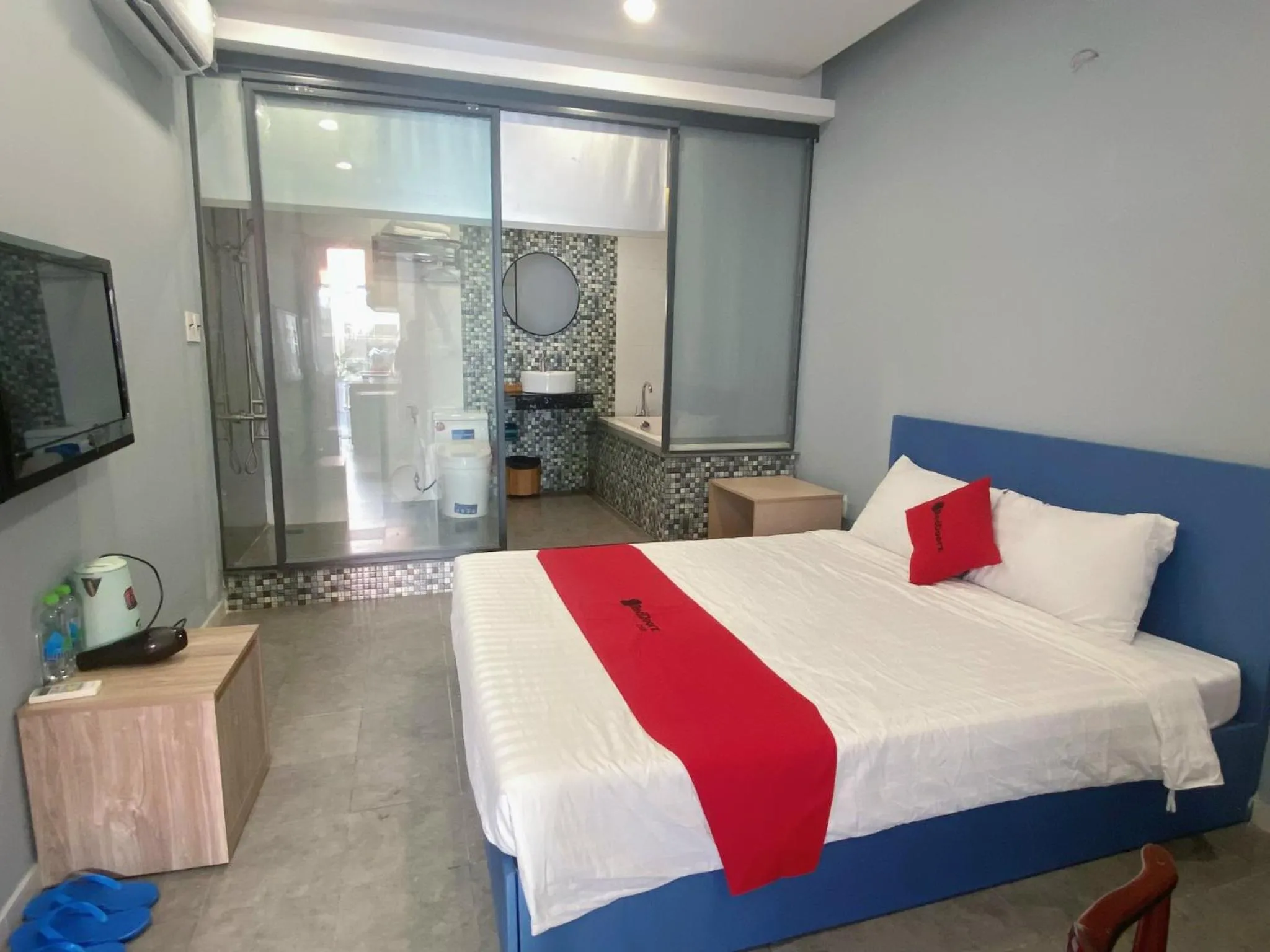 Bed in VND Vũng Tàu Hotel & Villa