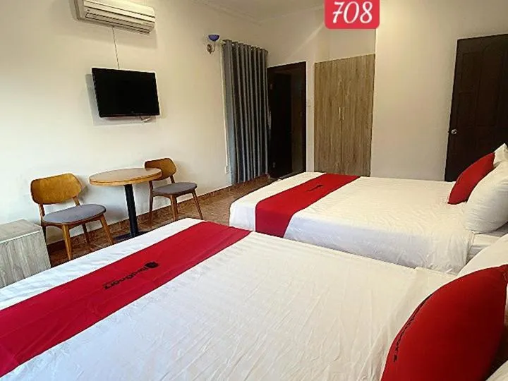 Bed in VND Vũng Tàu Hotel & Villa