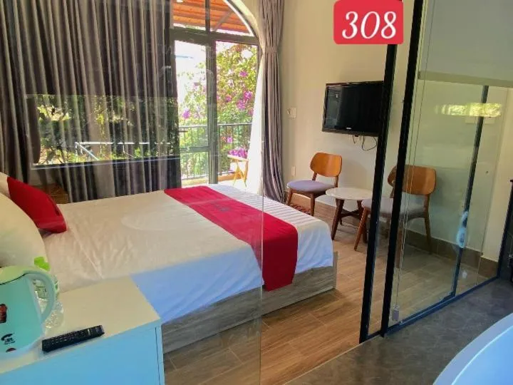 Bed in VND Vũng Tàu Hotel & Villa