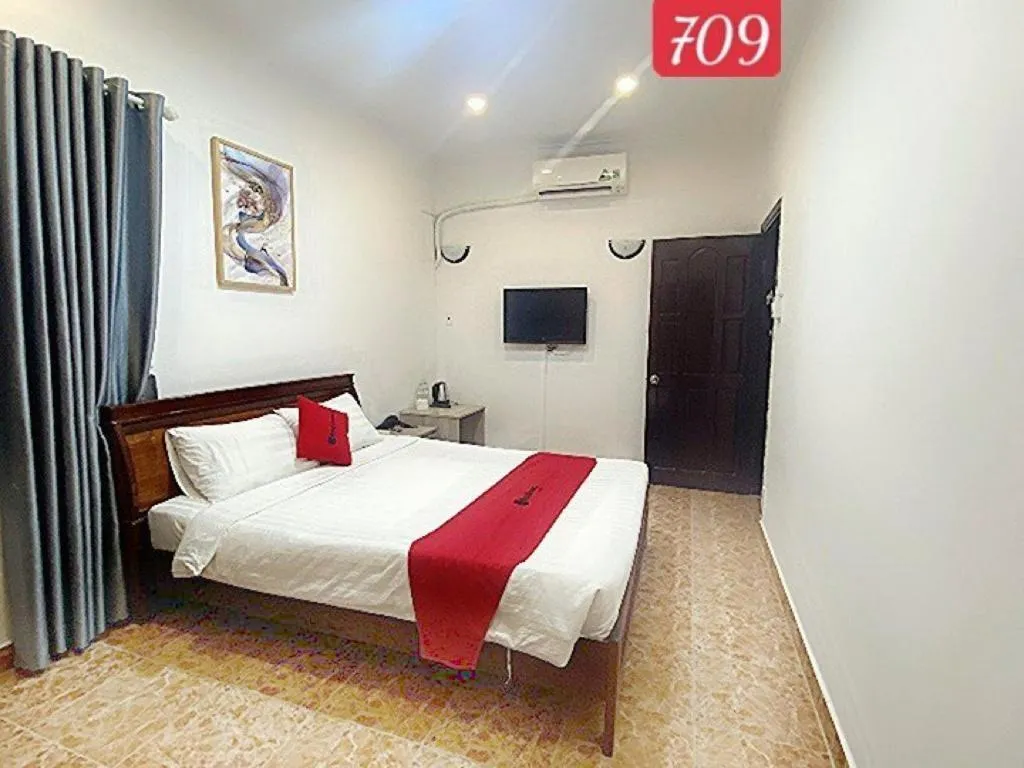 Bed in VND Vũng Tàu Hotel & Villa