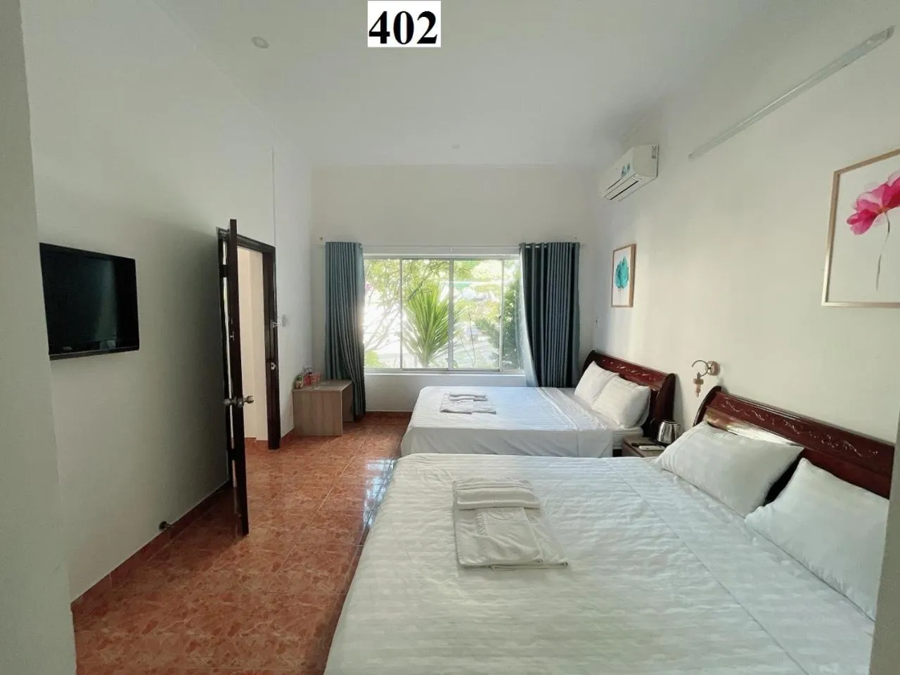 Bed in VND Vũng Tàu Hotel & Villa