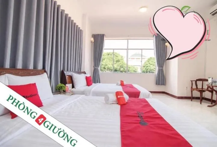 Bed in VND Vũng Tàu Hotel & Villa