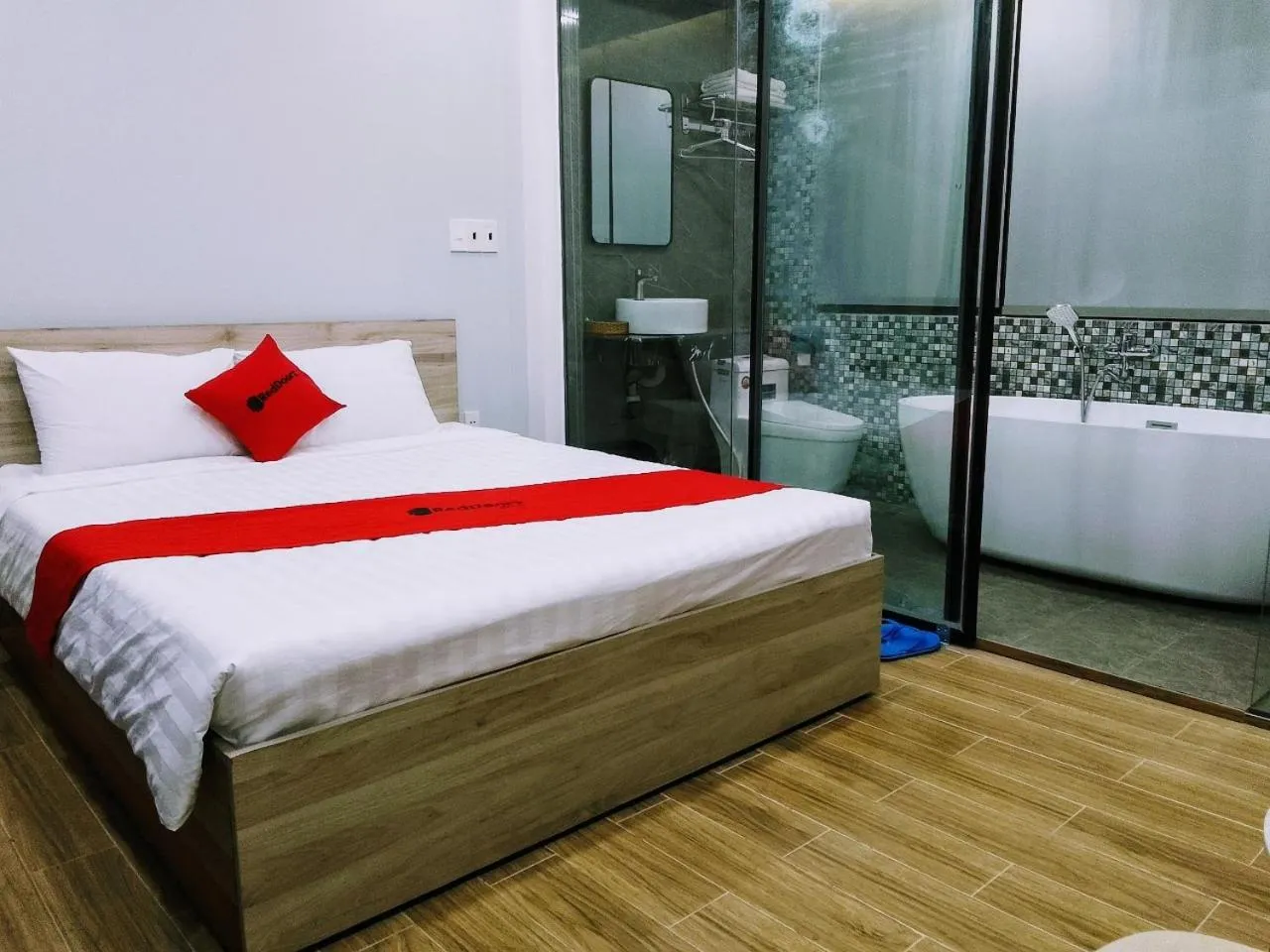 Bed in VND Vũng Tàu Hotel & Villa