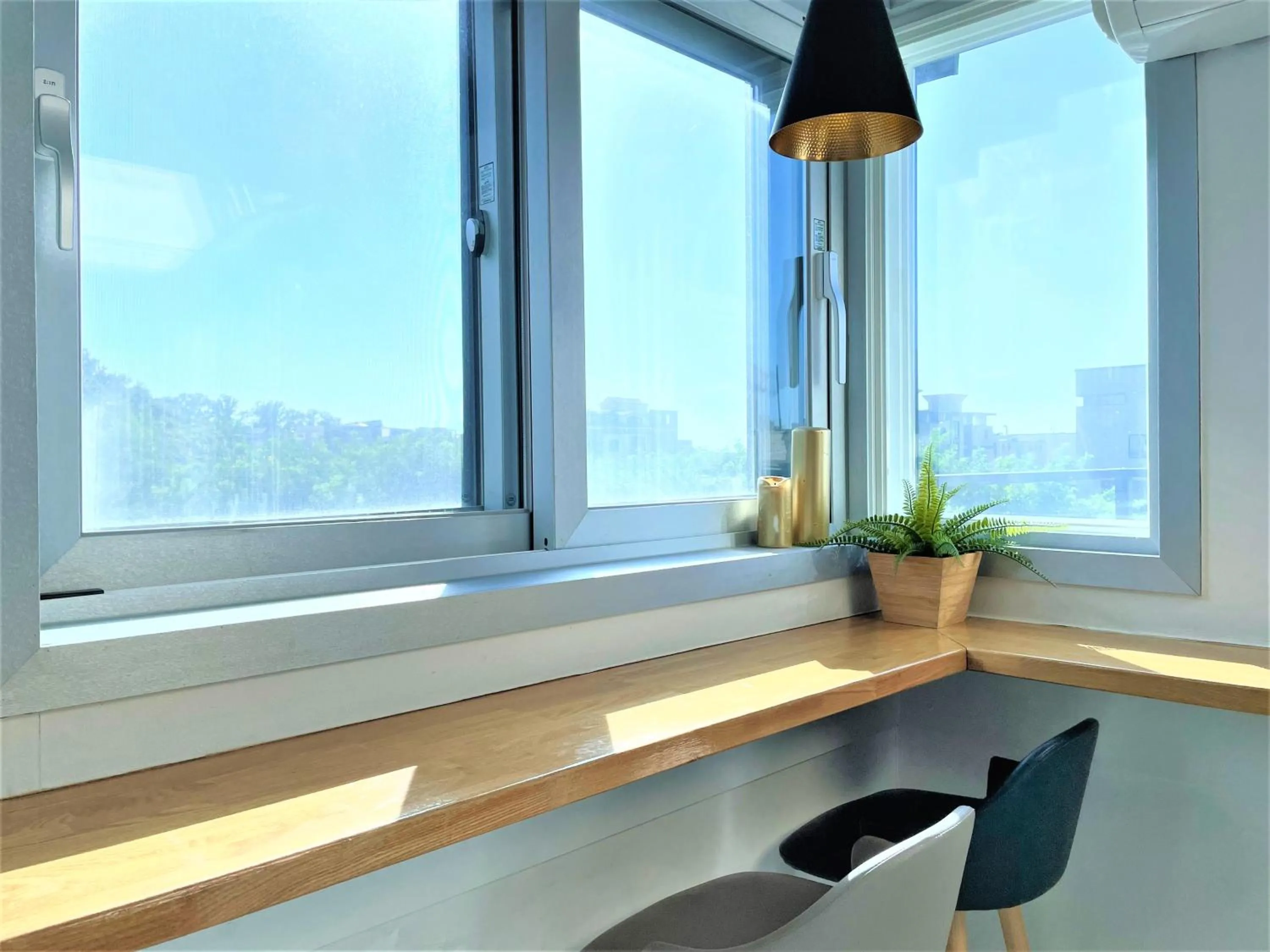 Property building in W Premium Guesthouse Incheon airport