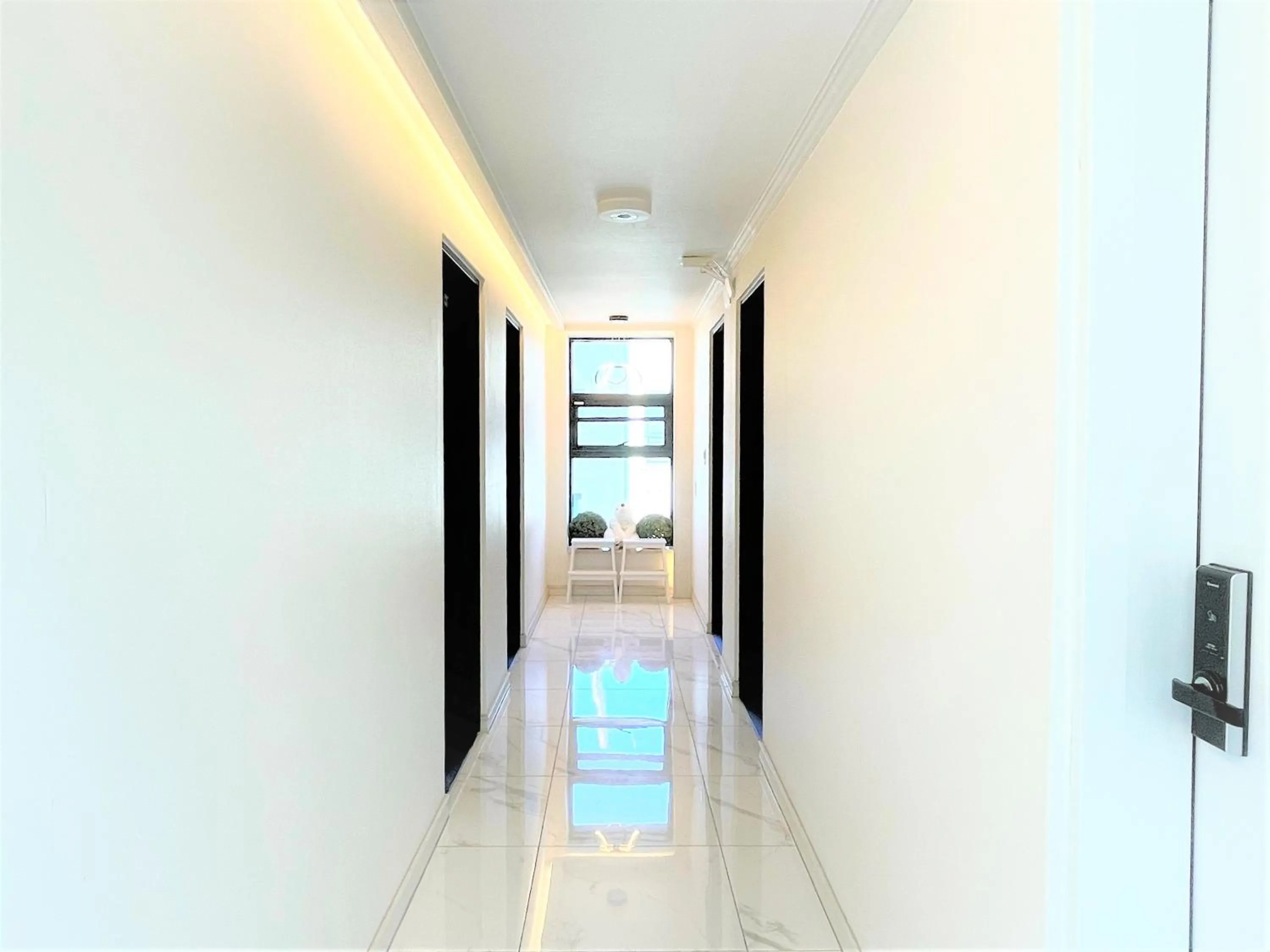 Property building in W Premium Guesthouse Incheon airport