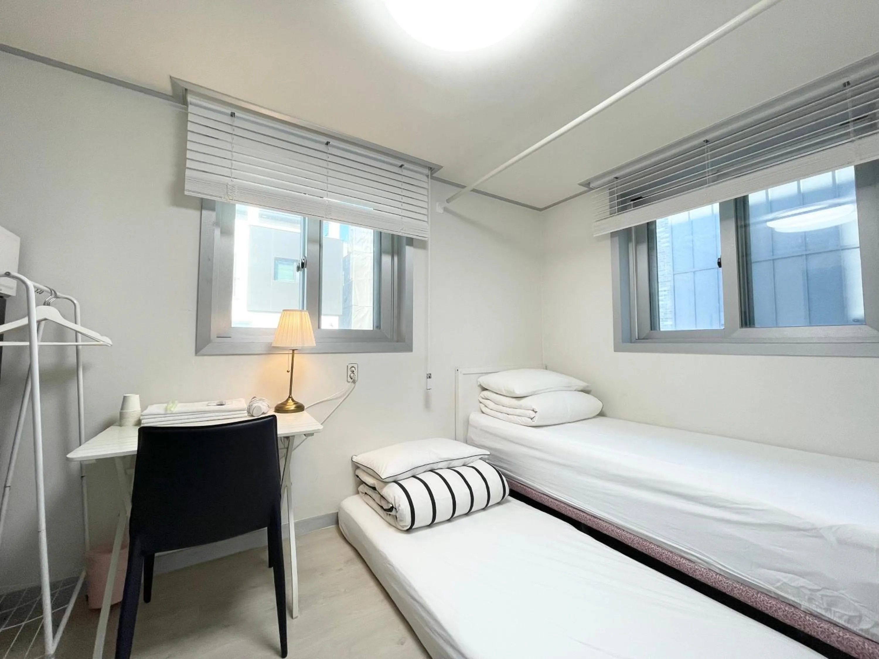 Photo of the whole room, Bed in W Premium Guesthouse Incheon airport