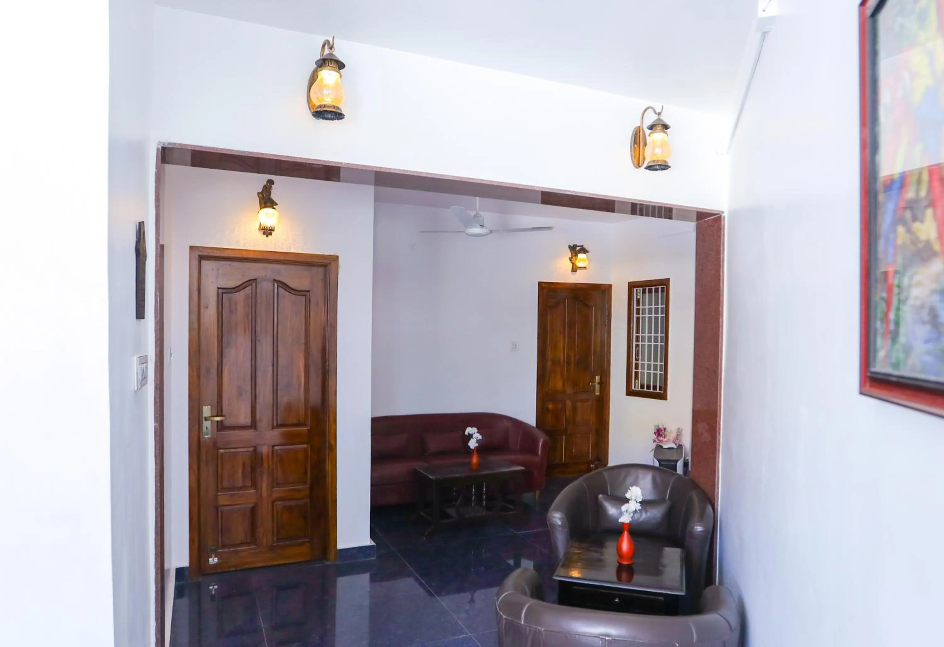 Seating area in Le Clarisse Guest House