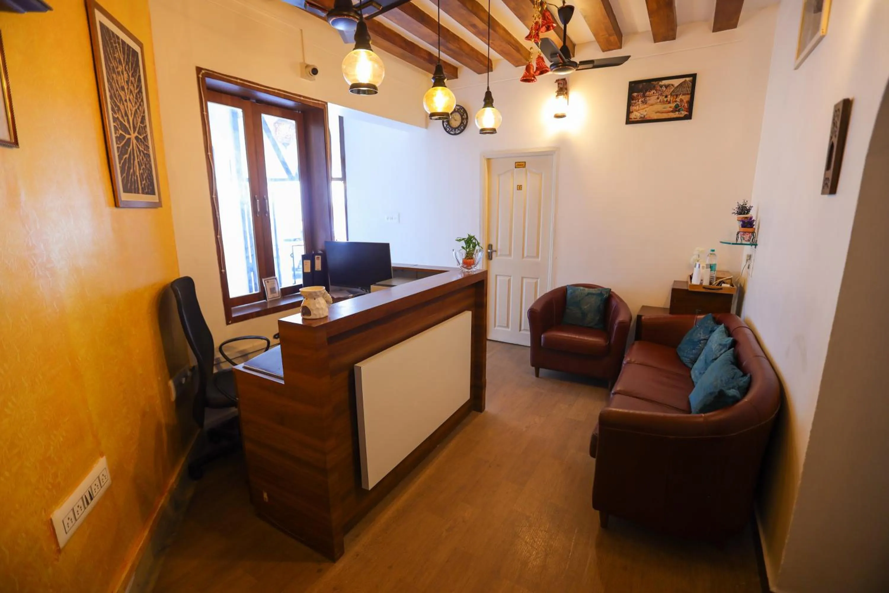 Lobby or reception in Le Clarisse Guest House