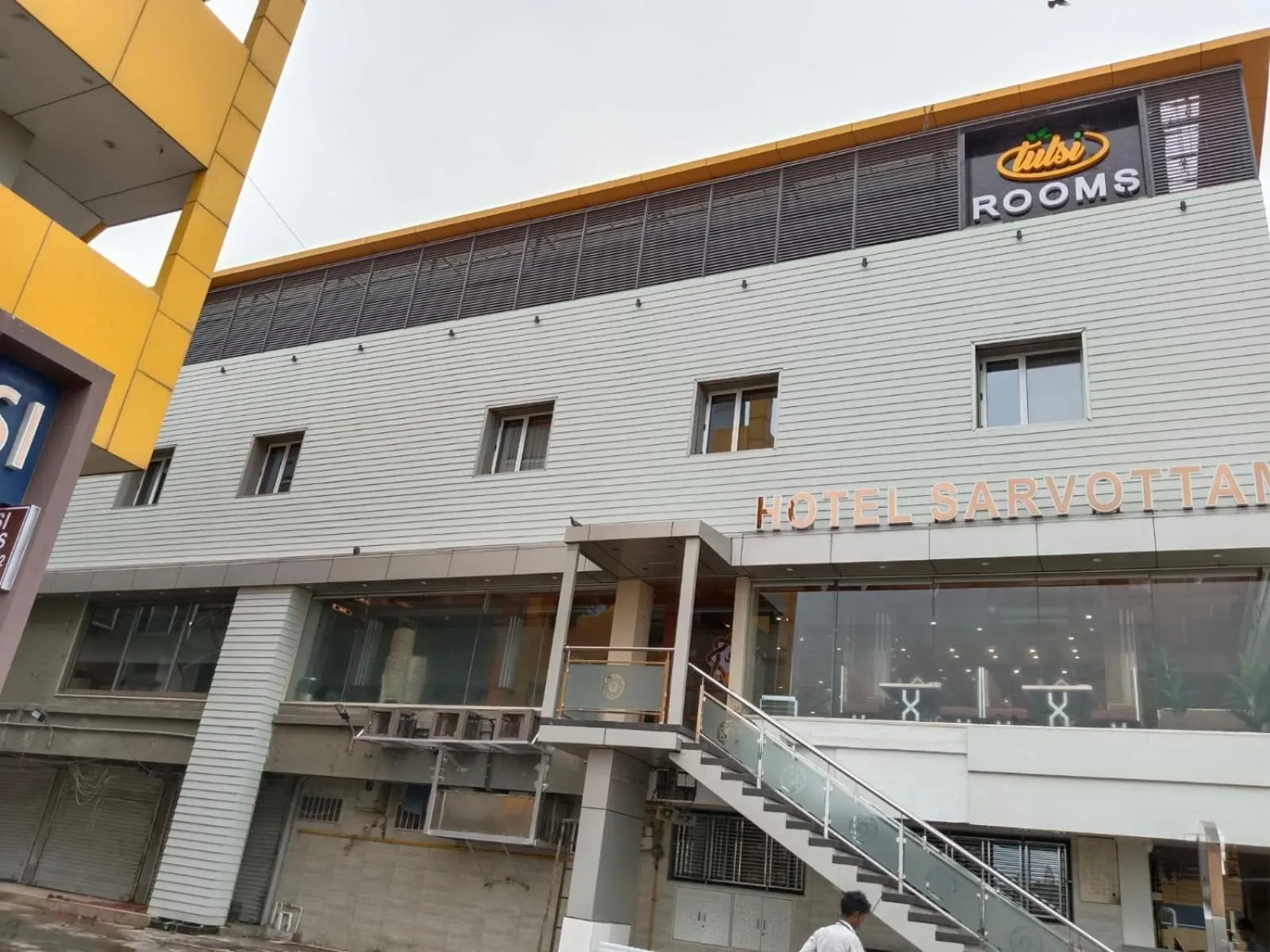 Property building in Tulsi Hotel