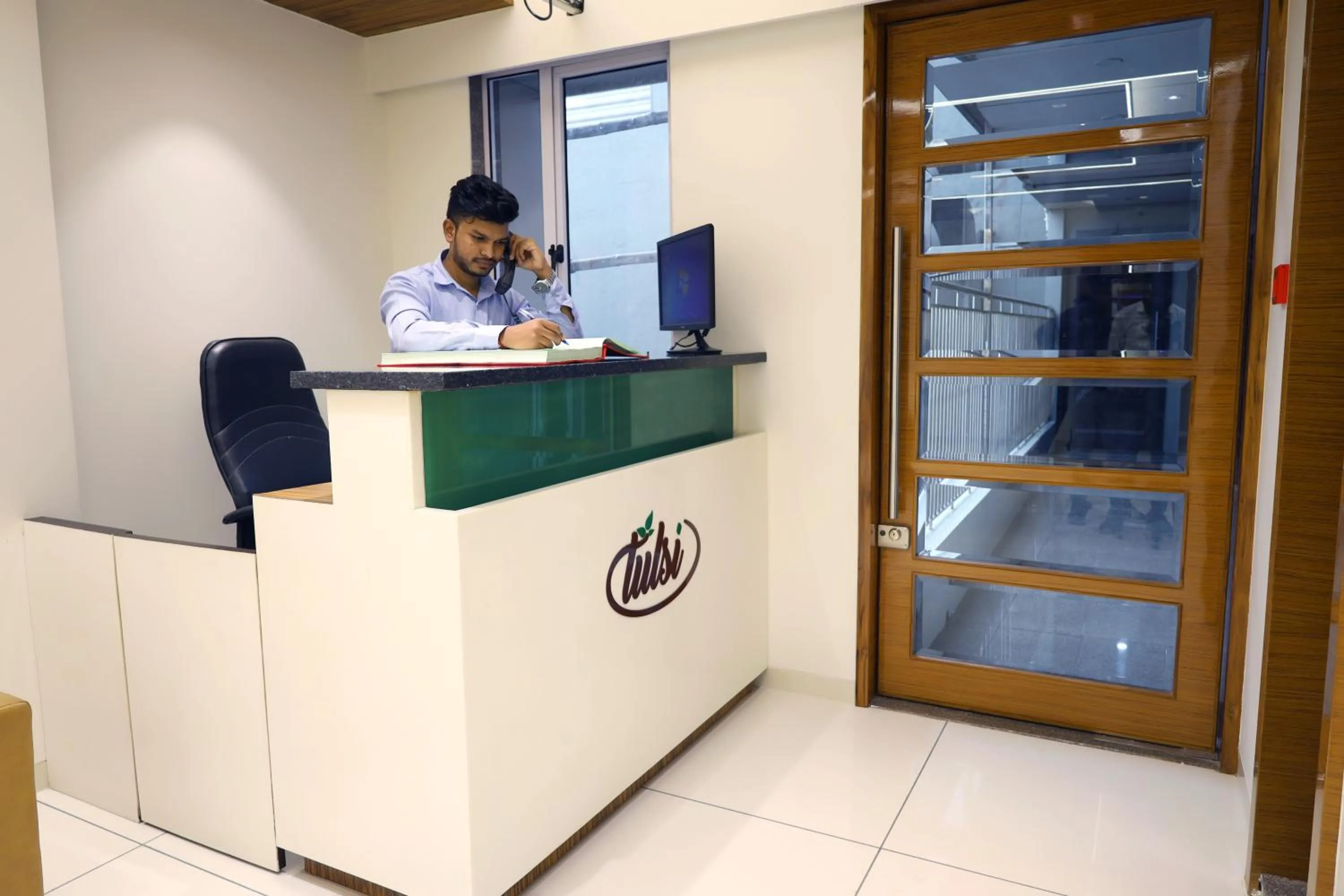 Staff in Tulsi Hotel