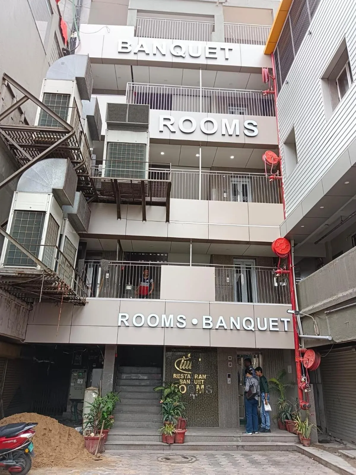 Property building in Tulsi Hotel