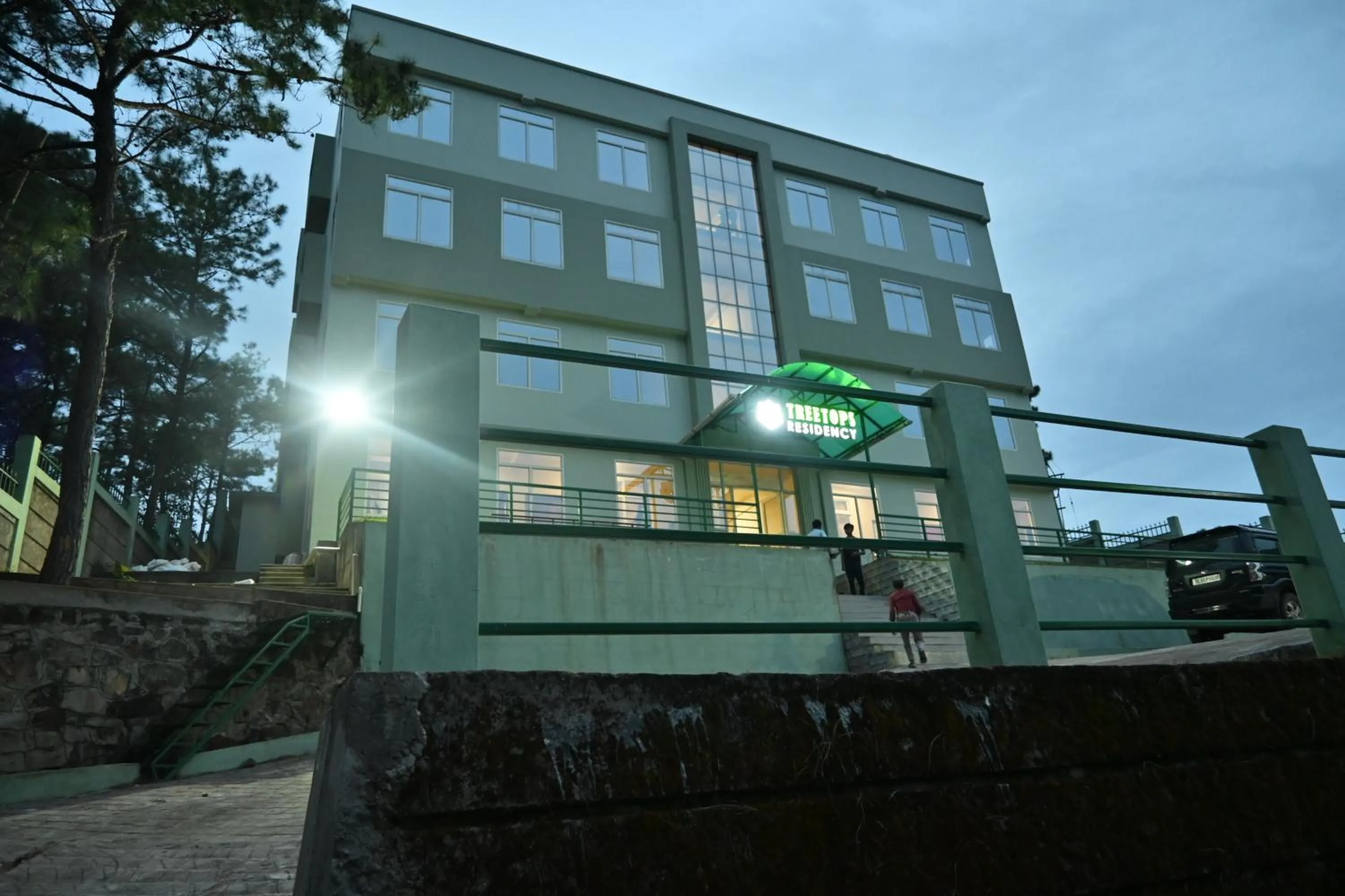 Property building in TreeTops Residency