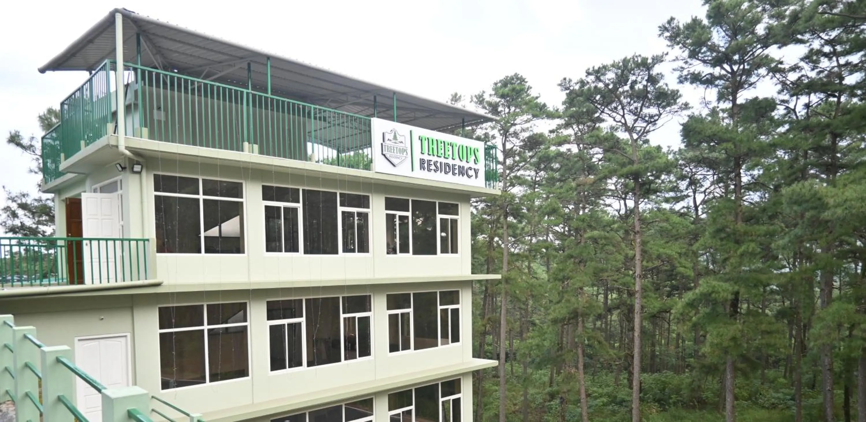 Property building in TreeTops Residency