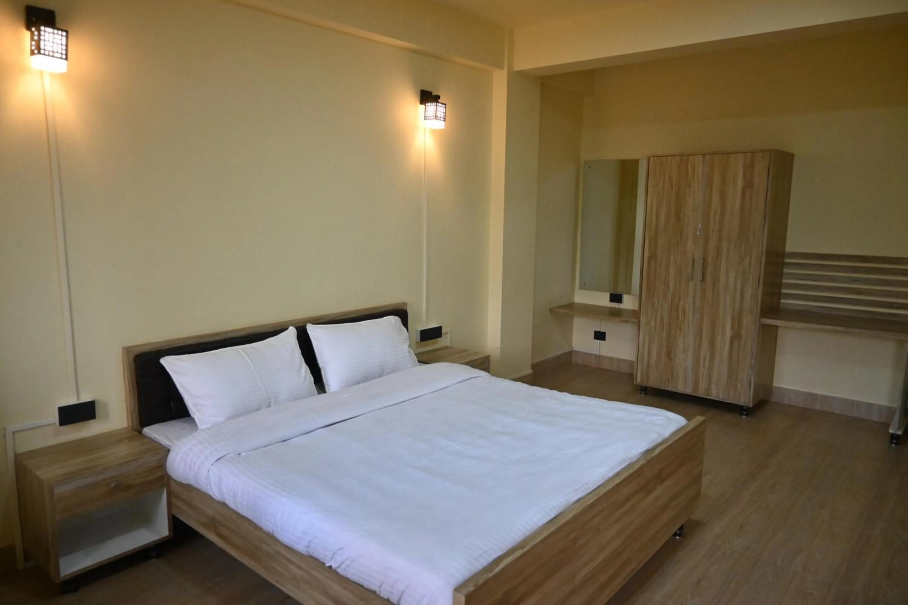 Bedroom in TreeTops Residency