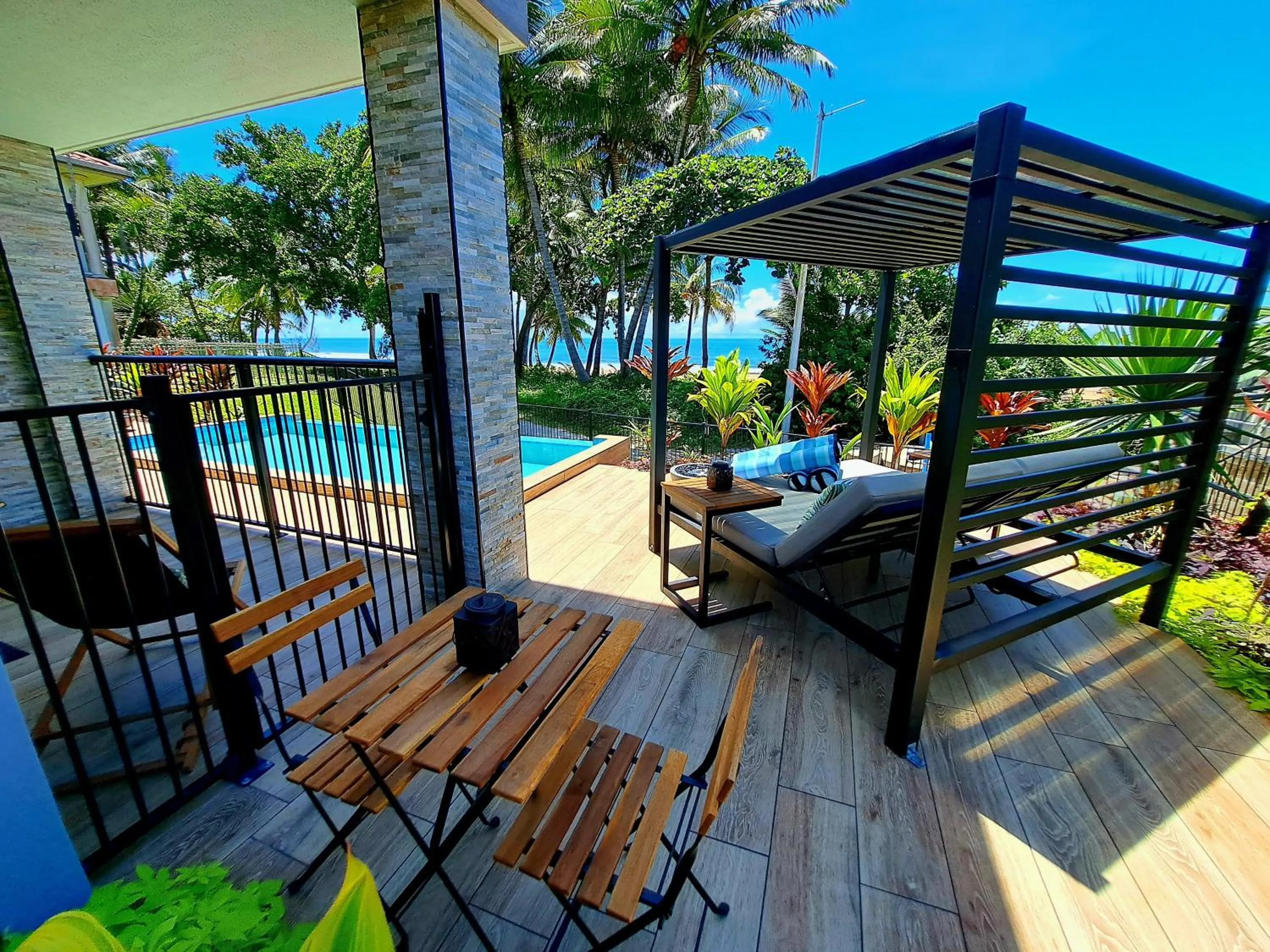 Balcony/Terrace in Seadreams Mission Beach