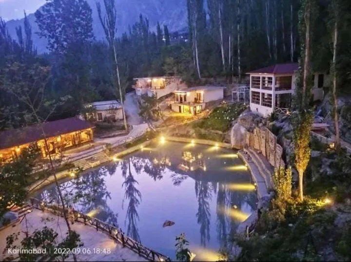 Lake view in Offto Resort Hunza