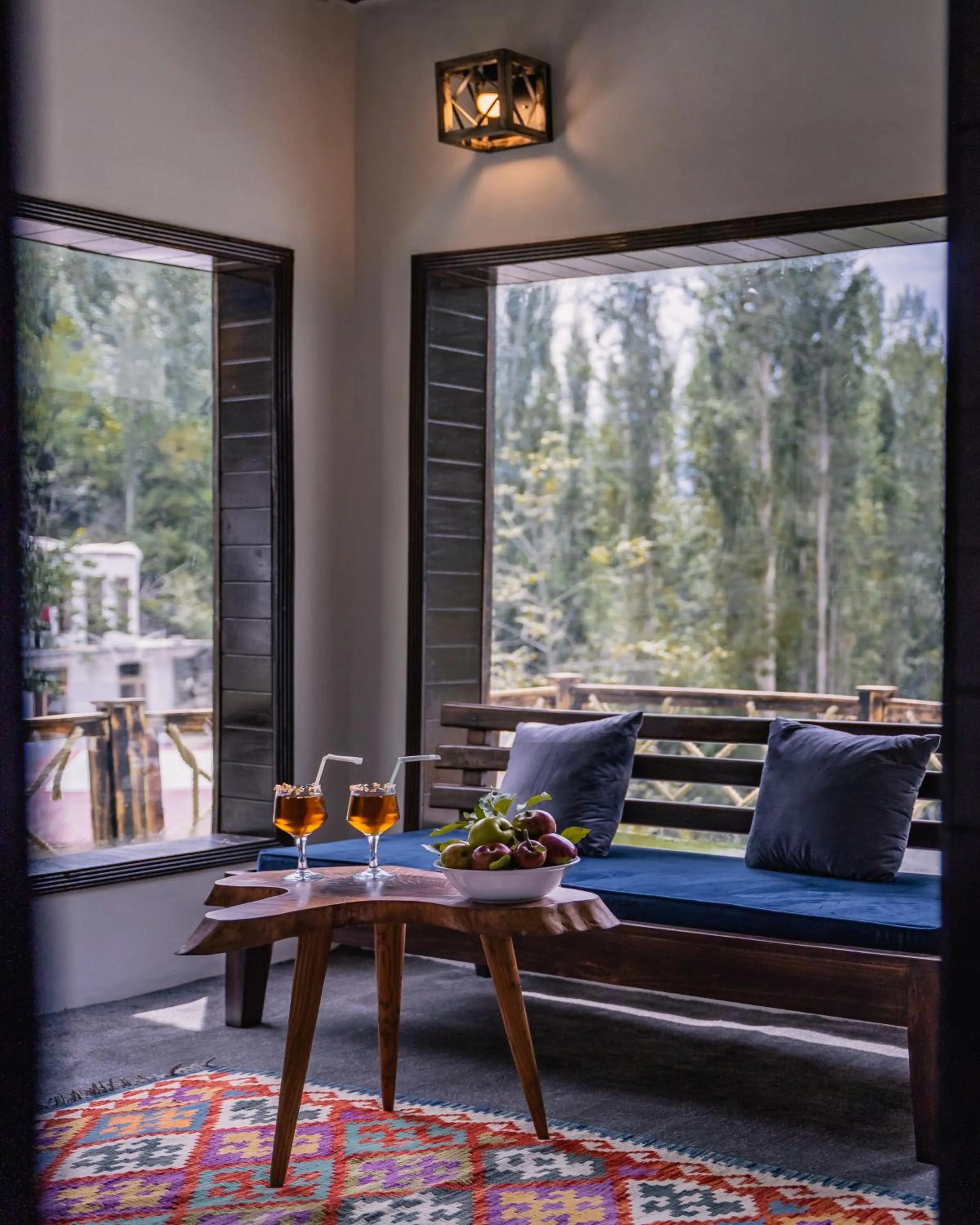 Living room in Offto Resort Hunza