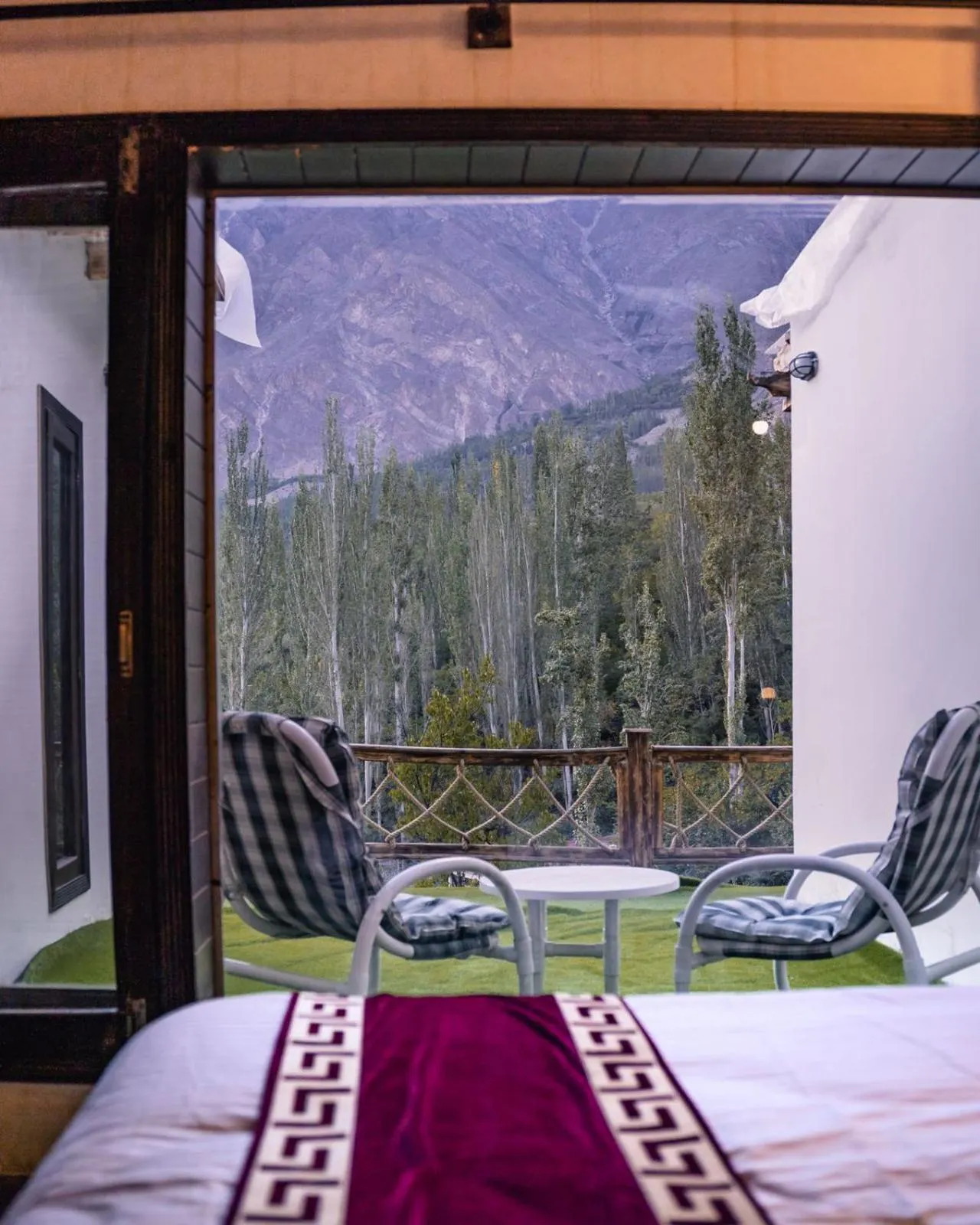 View (from property/room) in Offto Resort Hunza