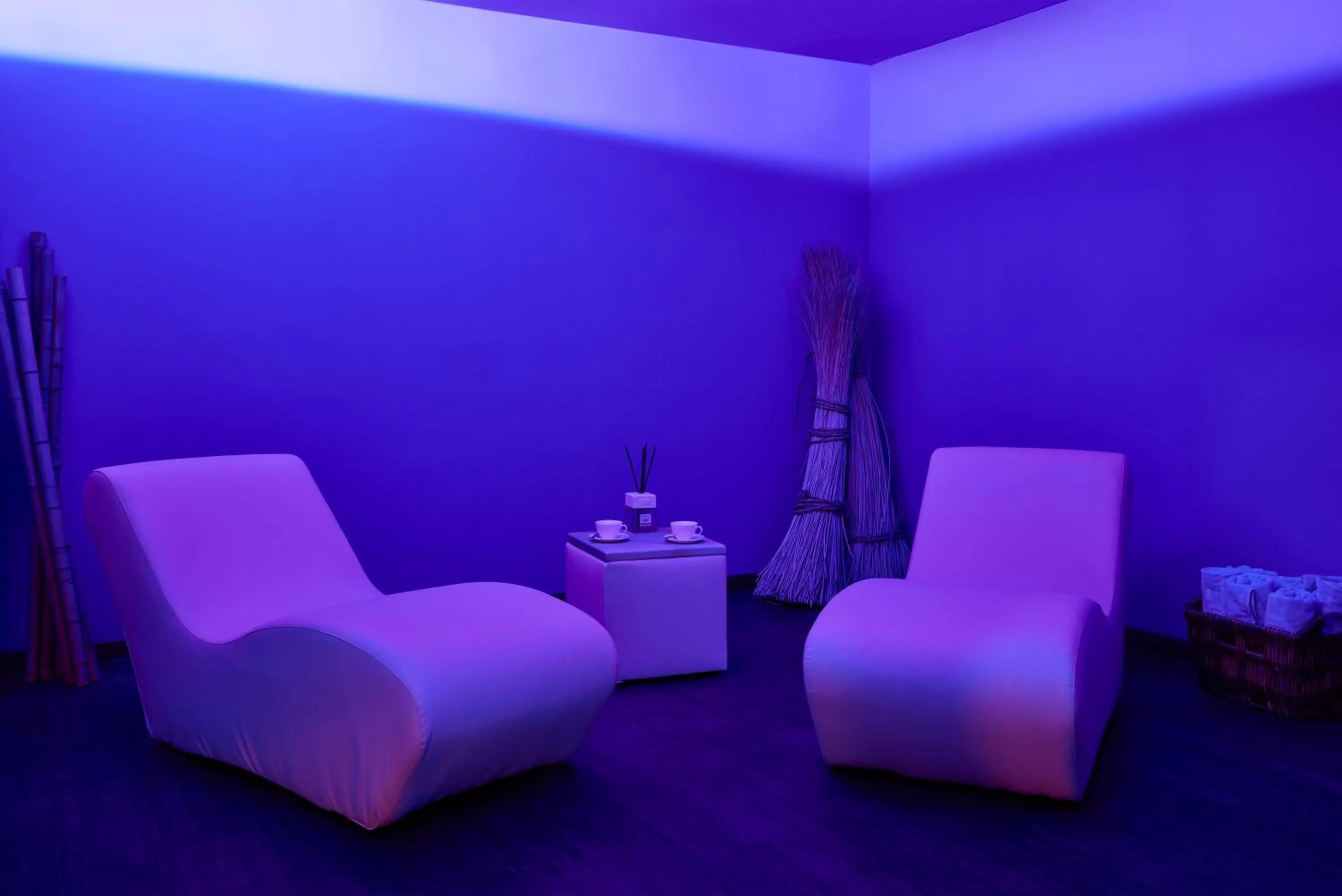 Sauna in Park Hotel I Lecci