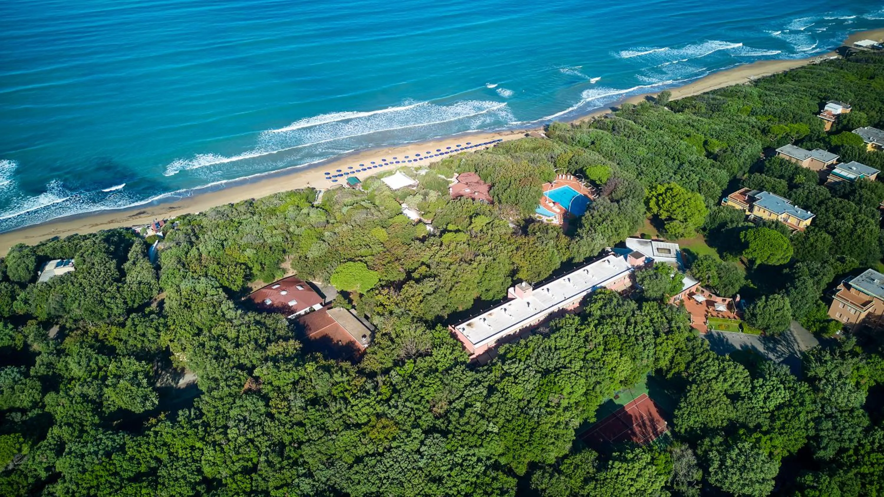 Bird's eye view in Park Hotel I Lecci