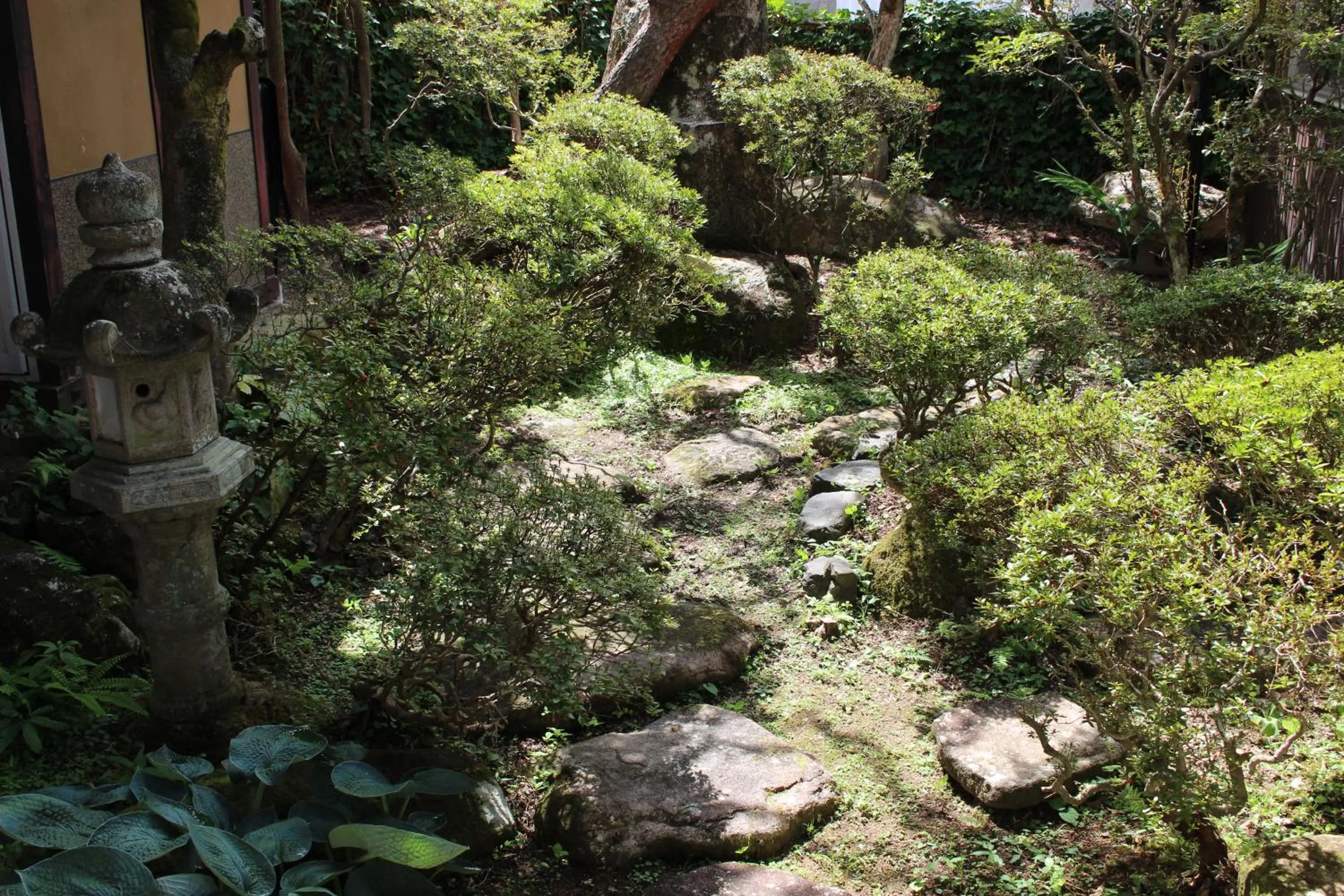 Garden in Hostel Murasaki