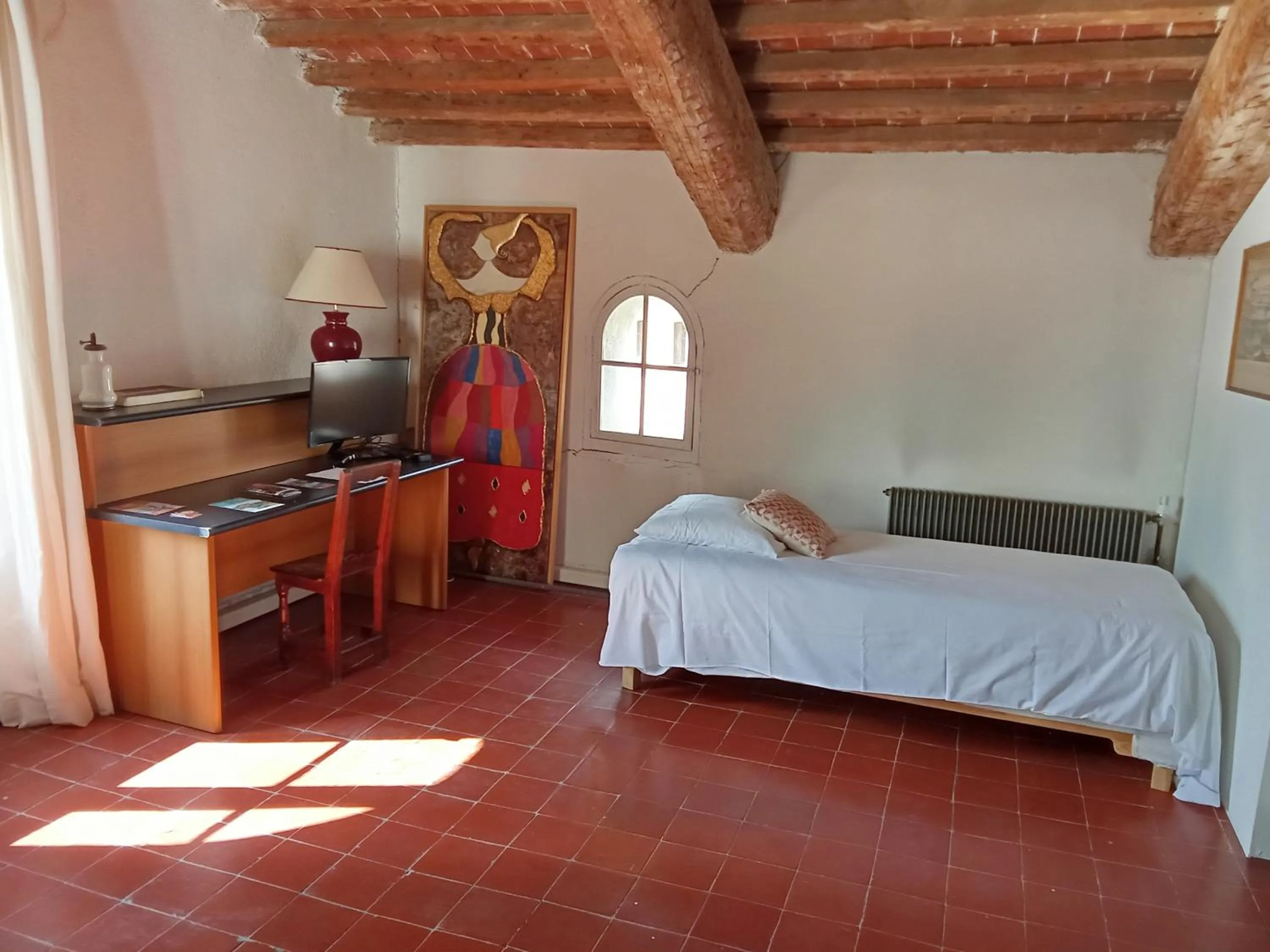 Seating area, Bed in Le Mas Palegry Chambres d'hôtes Perpignan