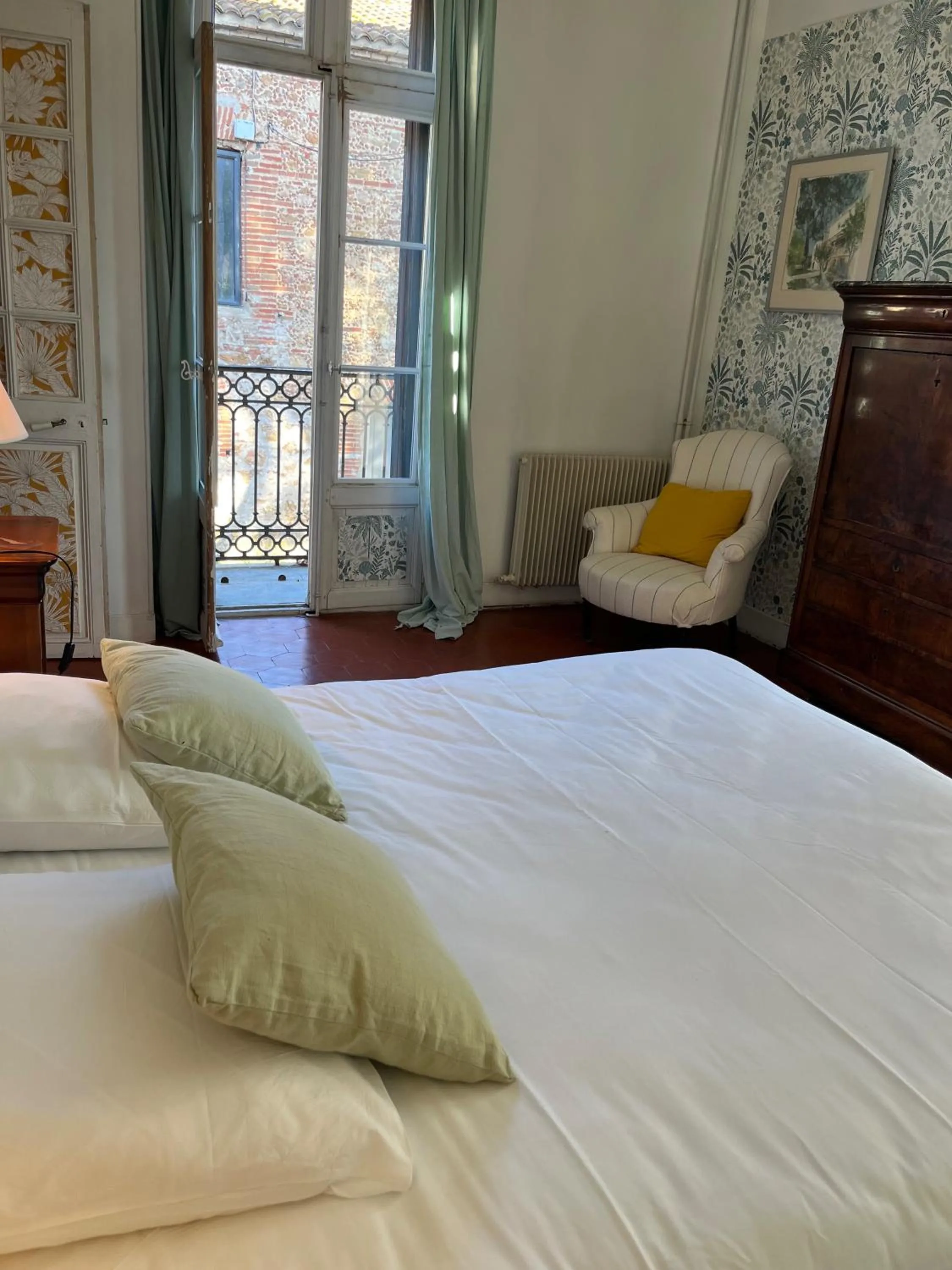 Bed in Le Mas Palegry Chambres d'hôtes Perpignan