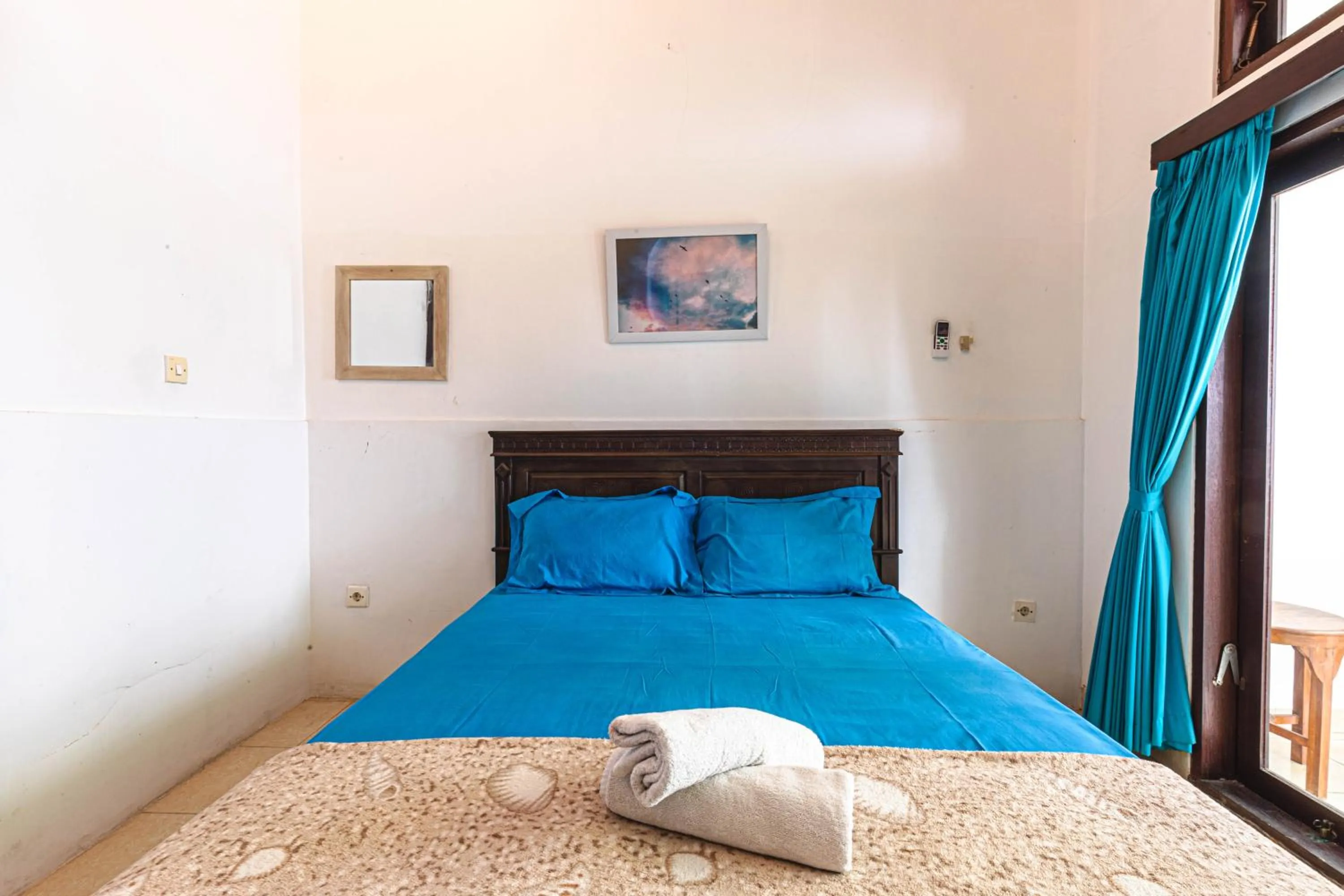 Bed in Surf Retreat Villa Sari Bali