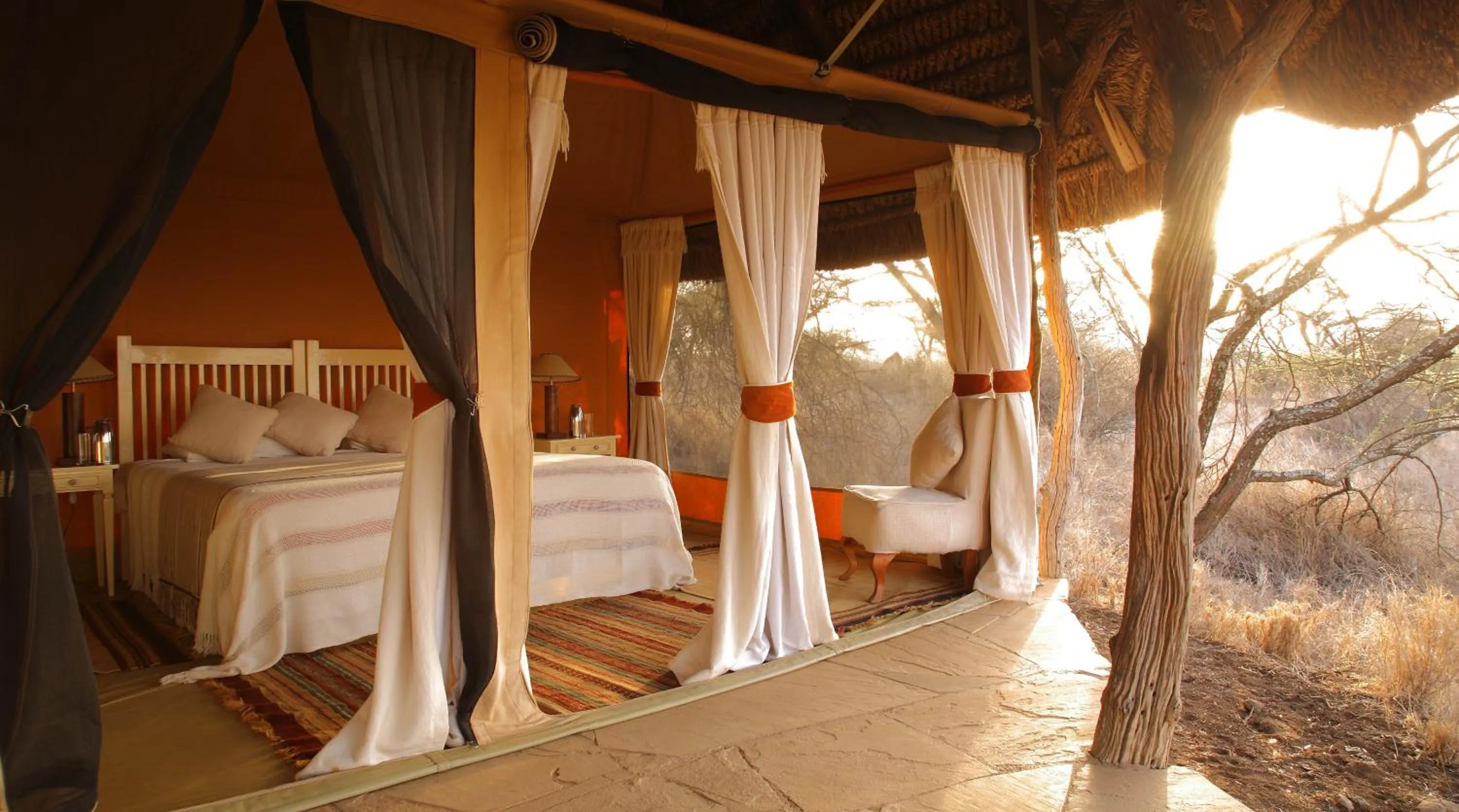 Photo of the whole room, Bed in Elewana Lewa Safari Camp