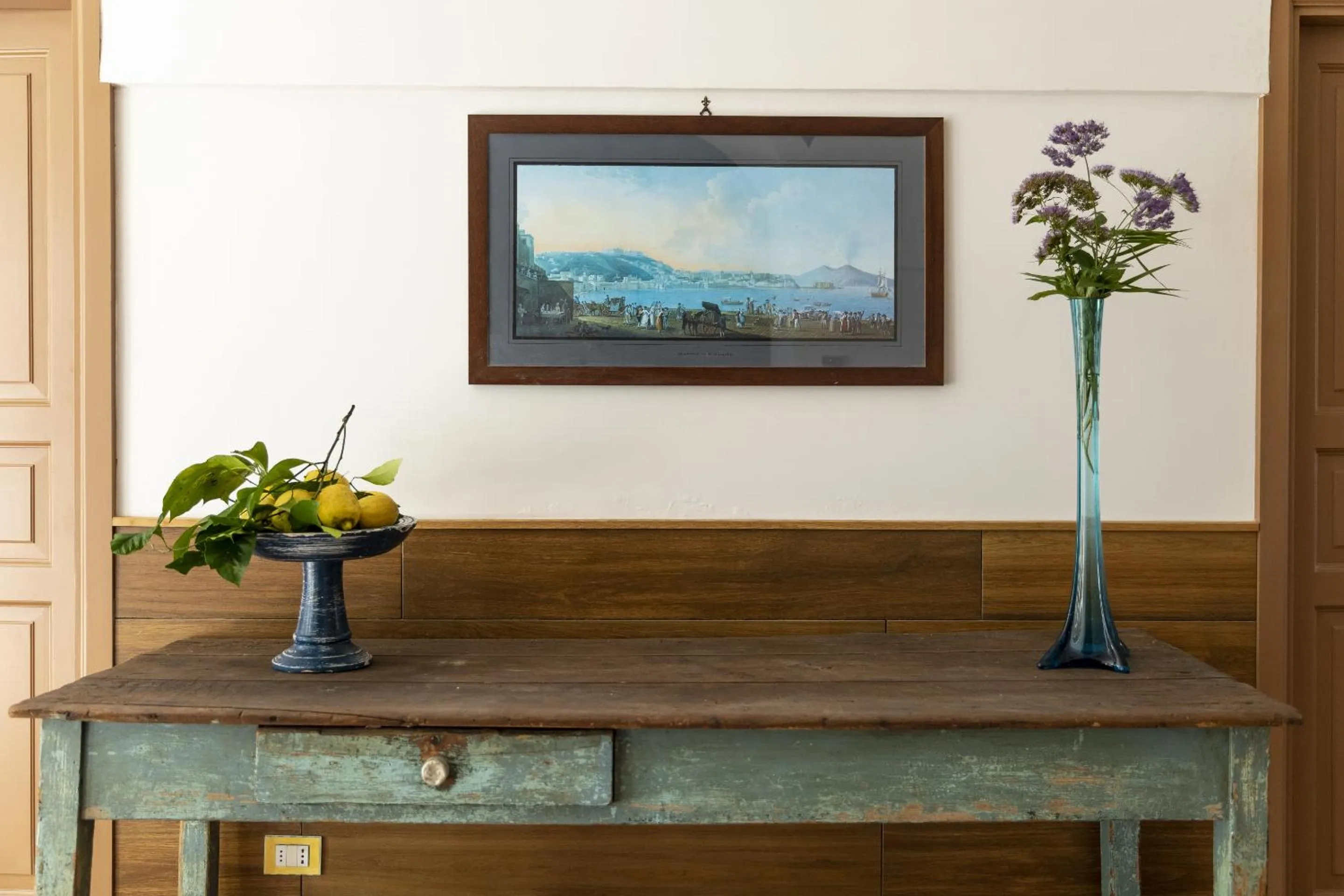 Lobby or reception in Villa Puolo - Sorrento