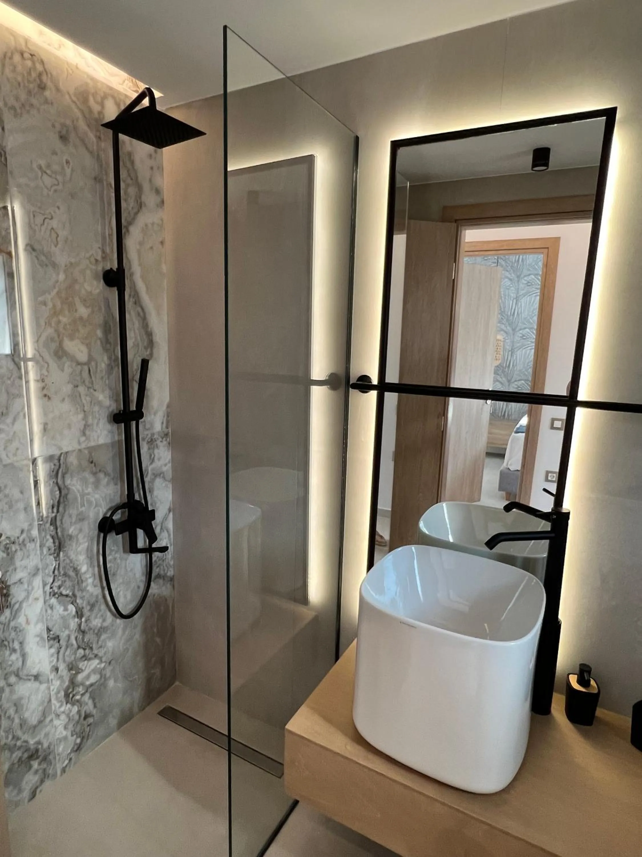 Bathroom in Aelia Apartments