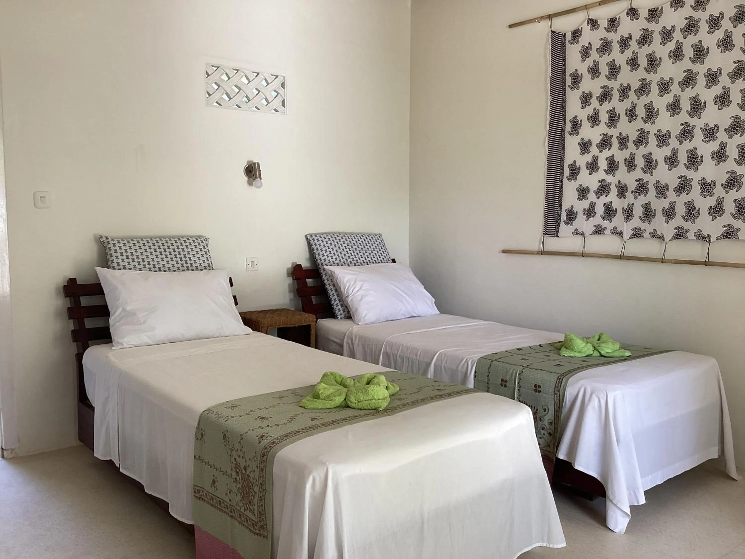 Bed in Juliantos by the sea