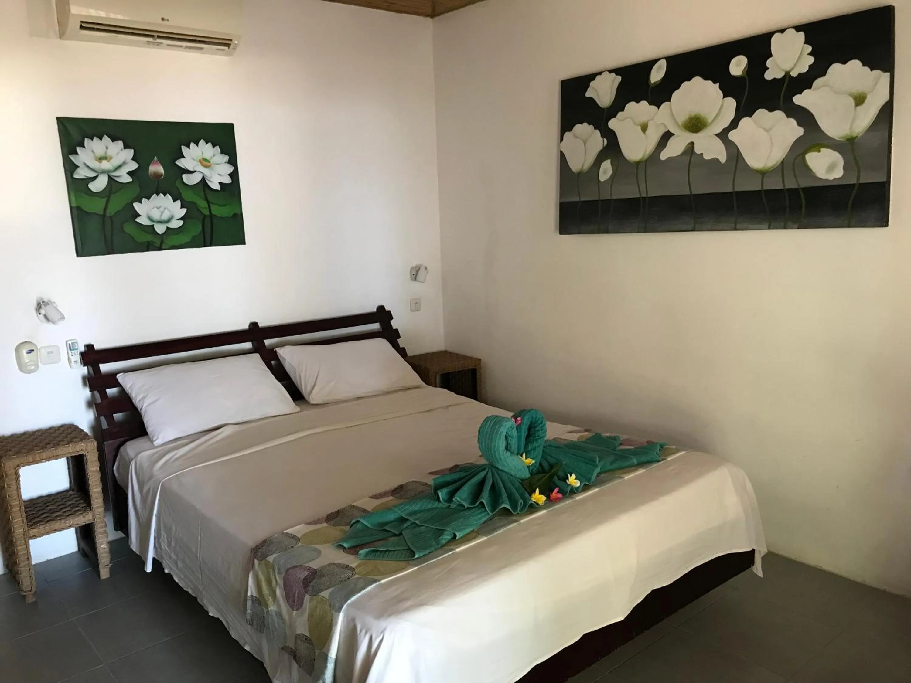 Bed in Juliantos by the sea