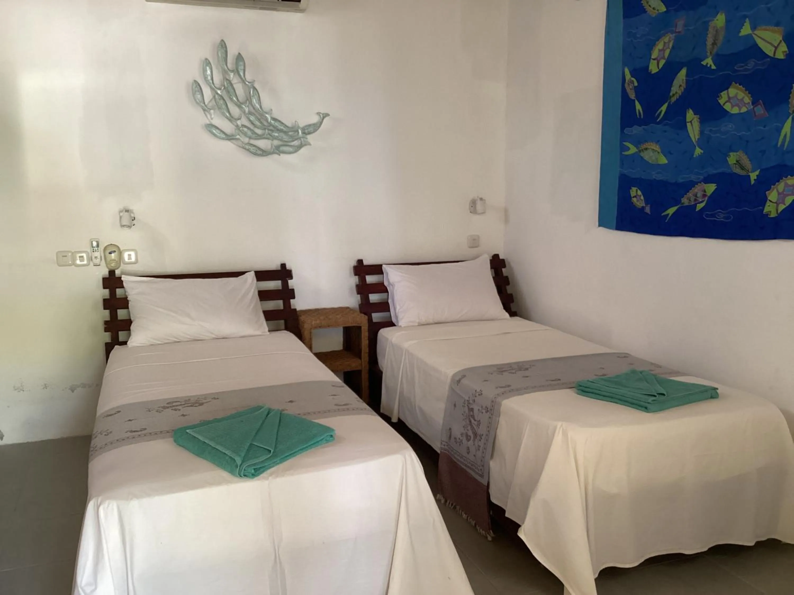 Bed in Juliantos by the sea