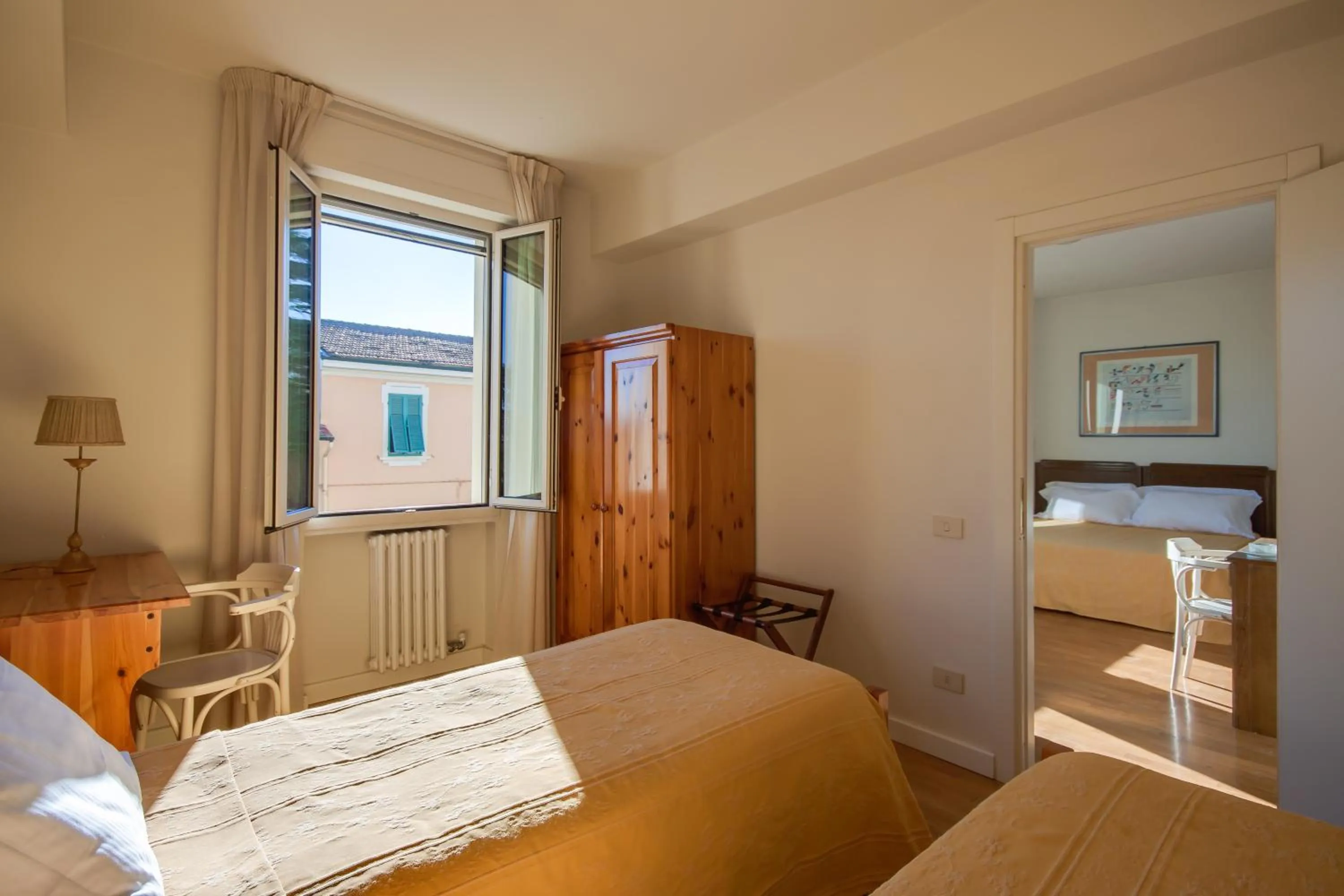 Bedroom, Bed in Hotel La Pace