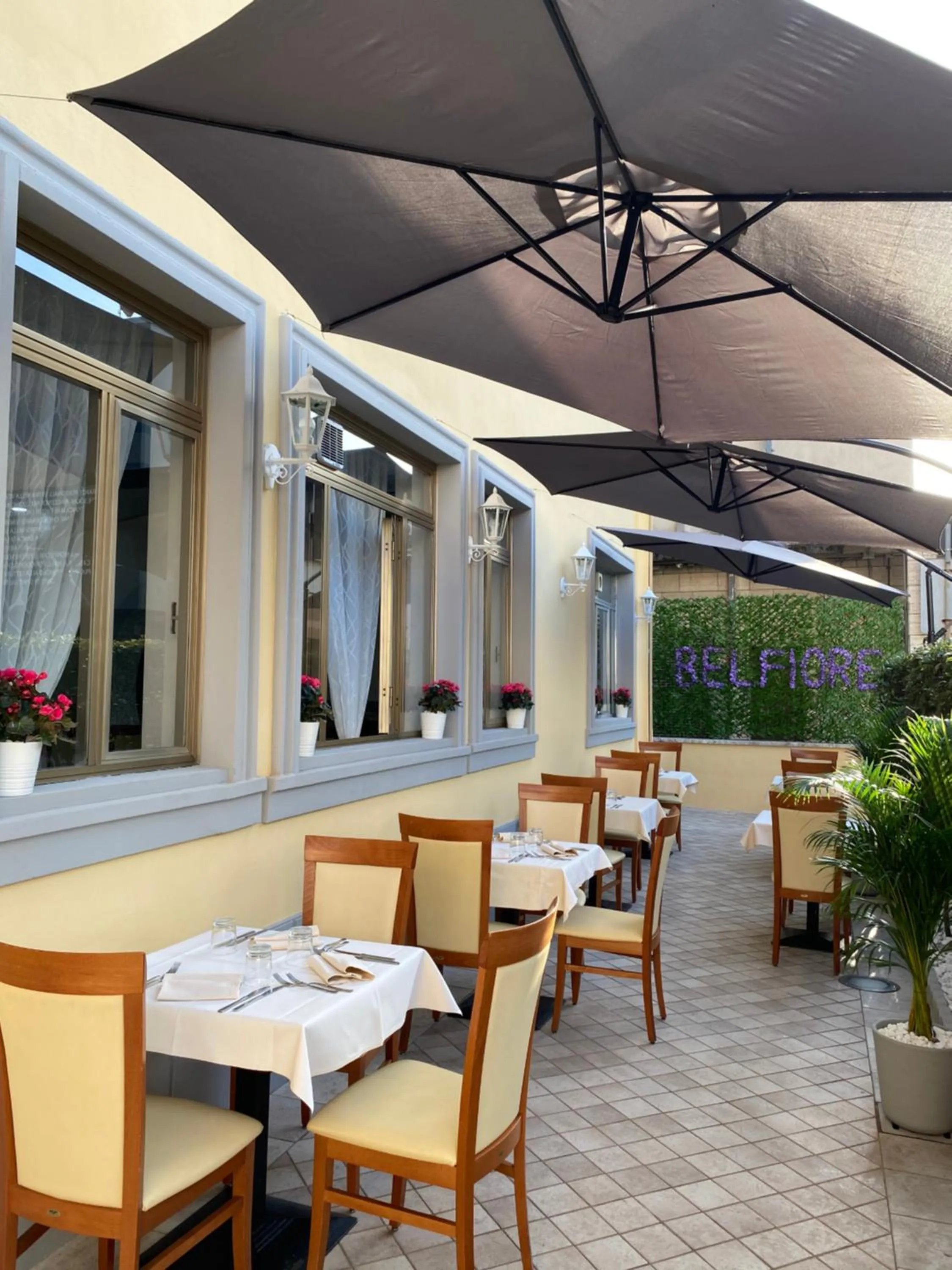 Restaurant/places to eat in Hotel La Pace