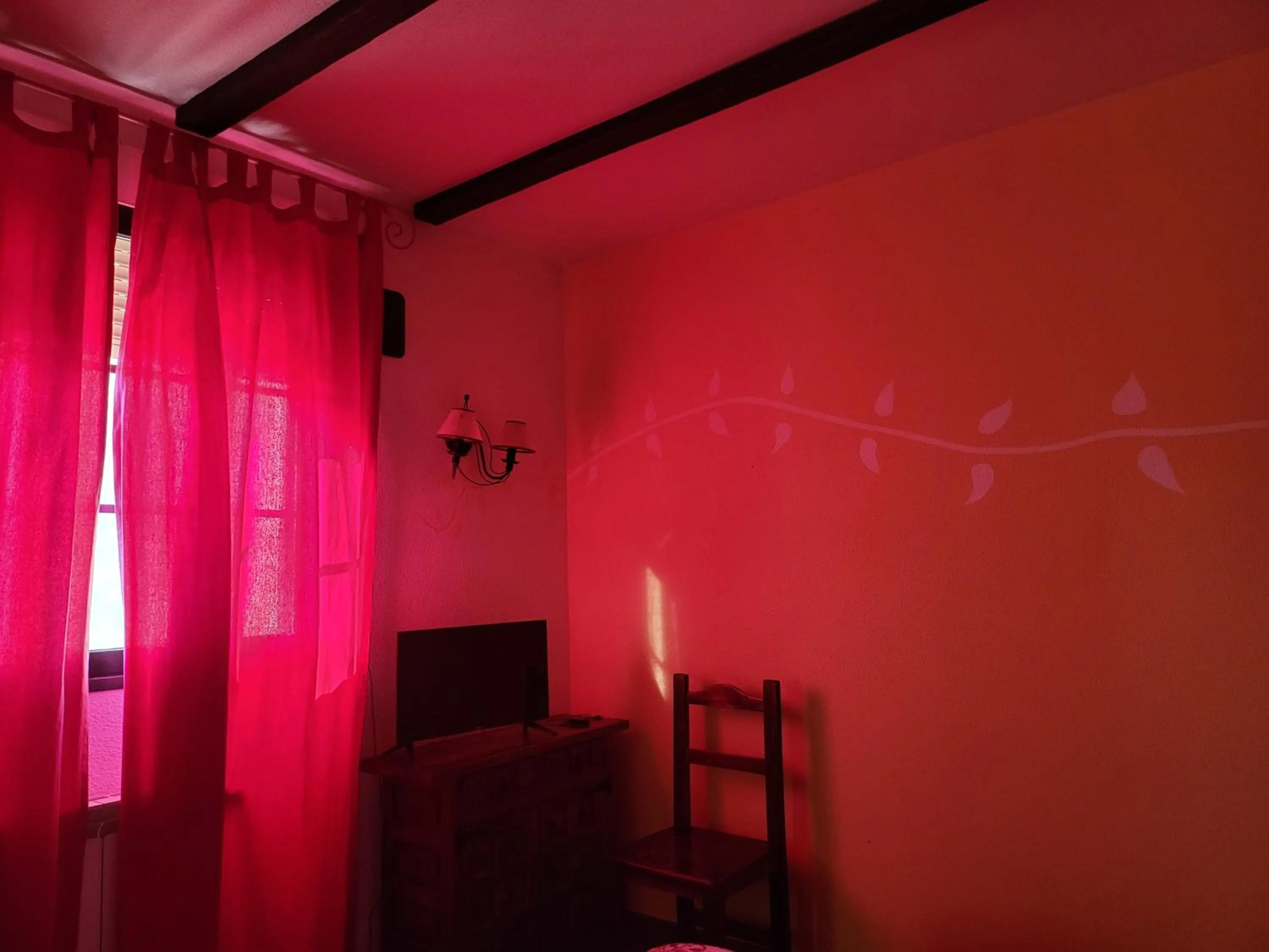 TV and multimedia, Bed in Hotel rural LA CASONA DE TAMAYA