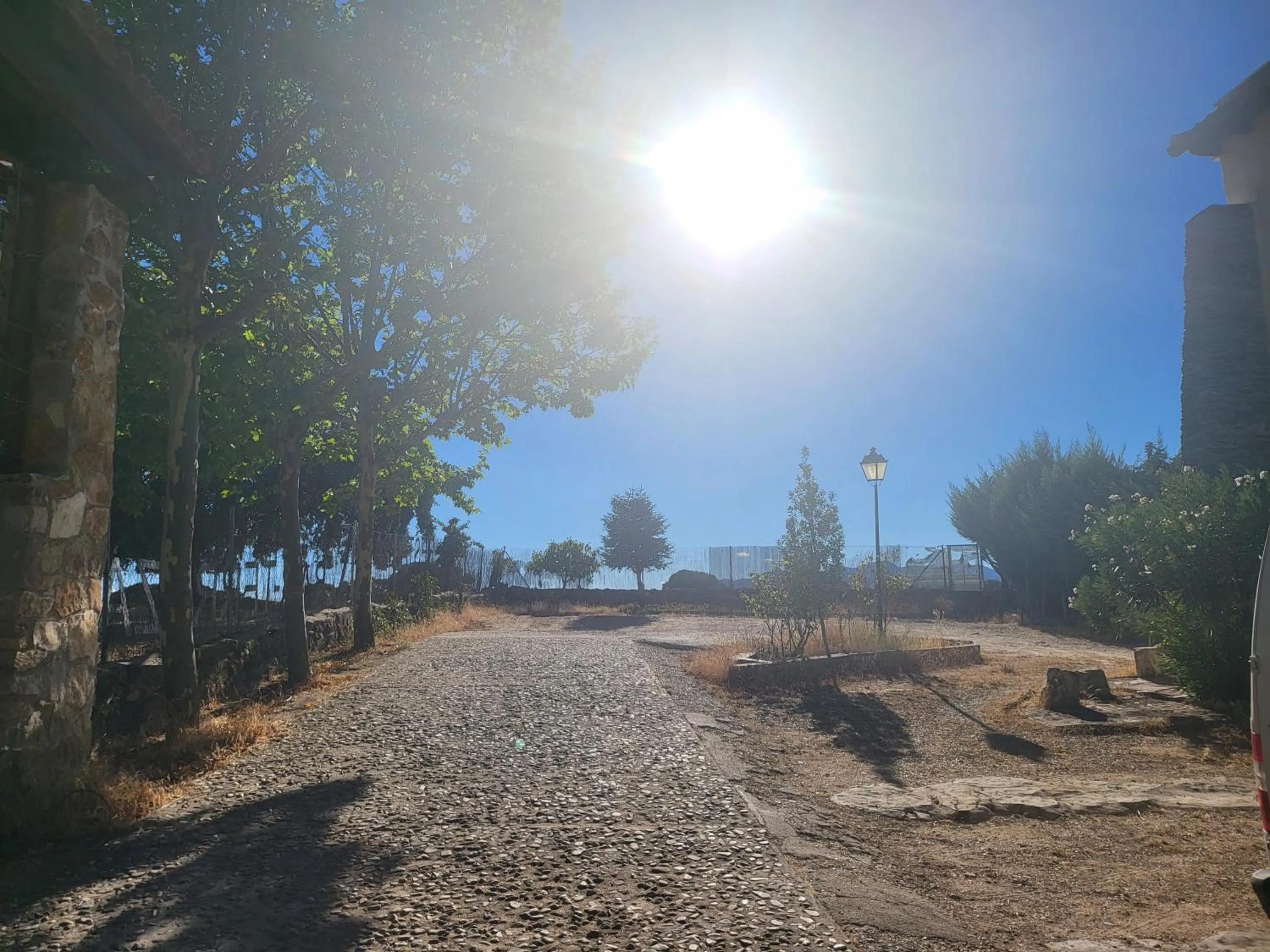 Parking in Hotel rural LA CASONA DE TAMAYA
