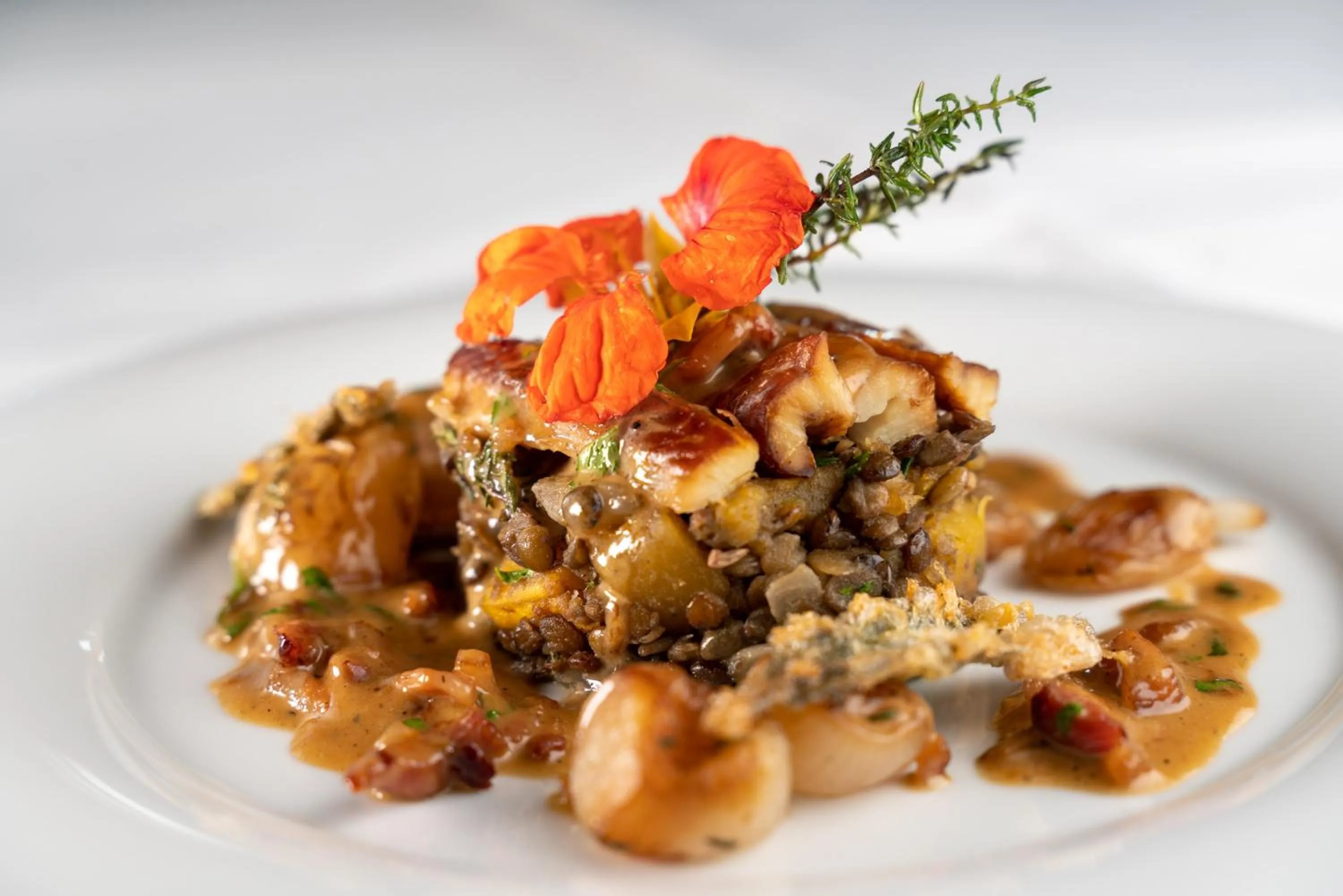 Food and drinks in Logis L Auberge Gutshof