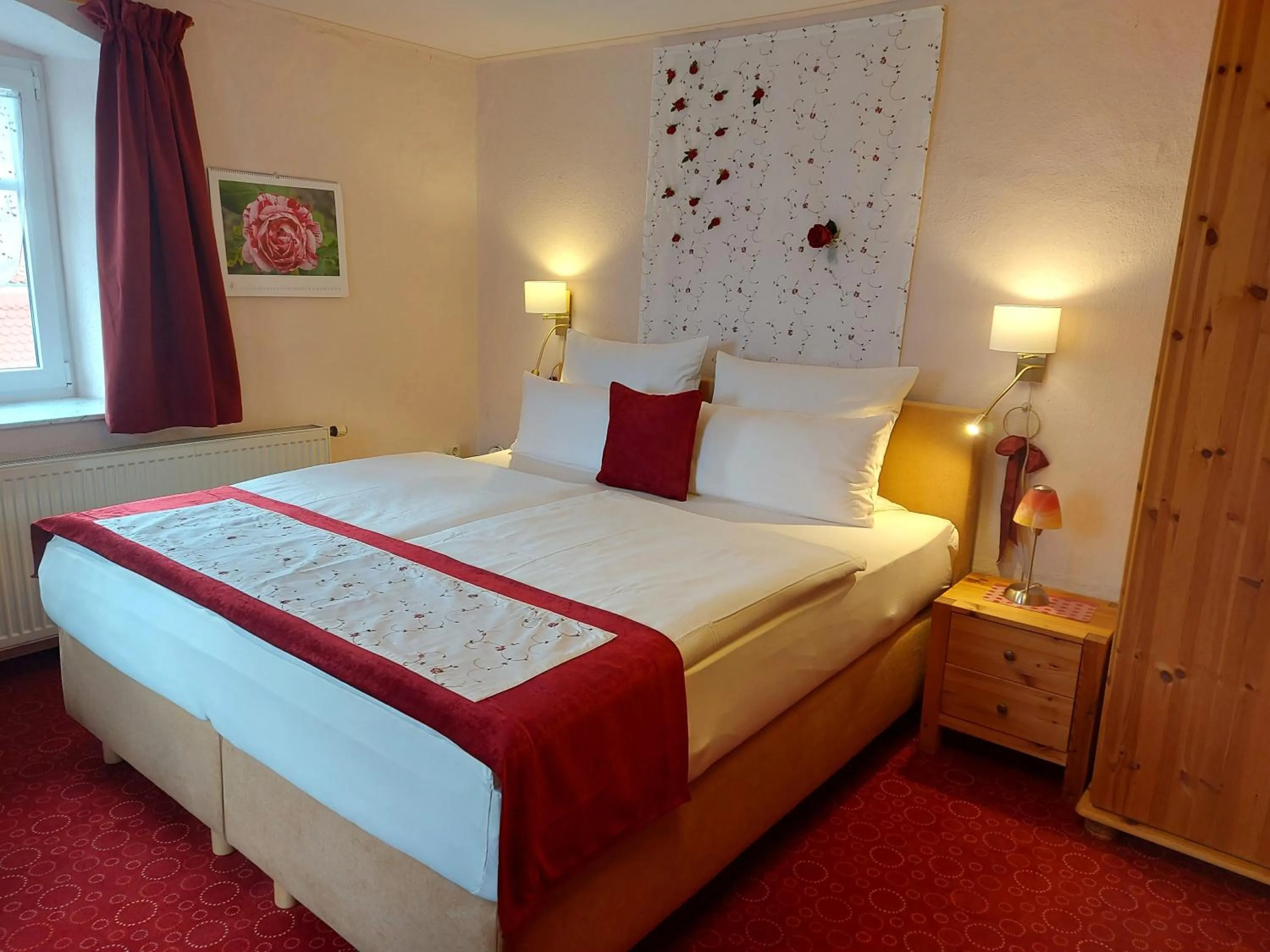 Bed in Logis L Auberge Gutshof