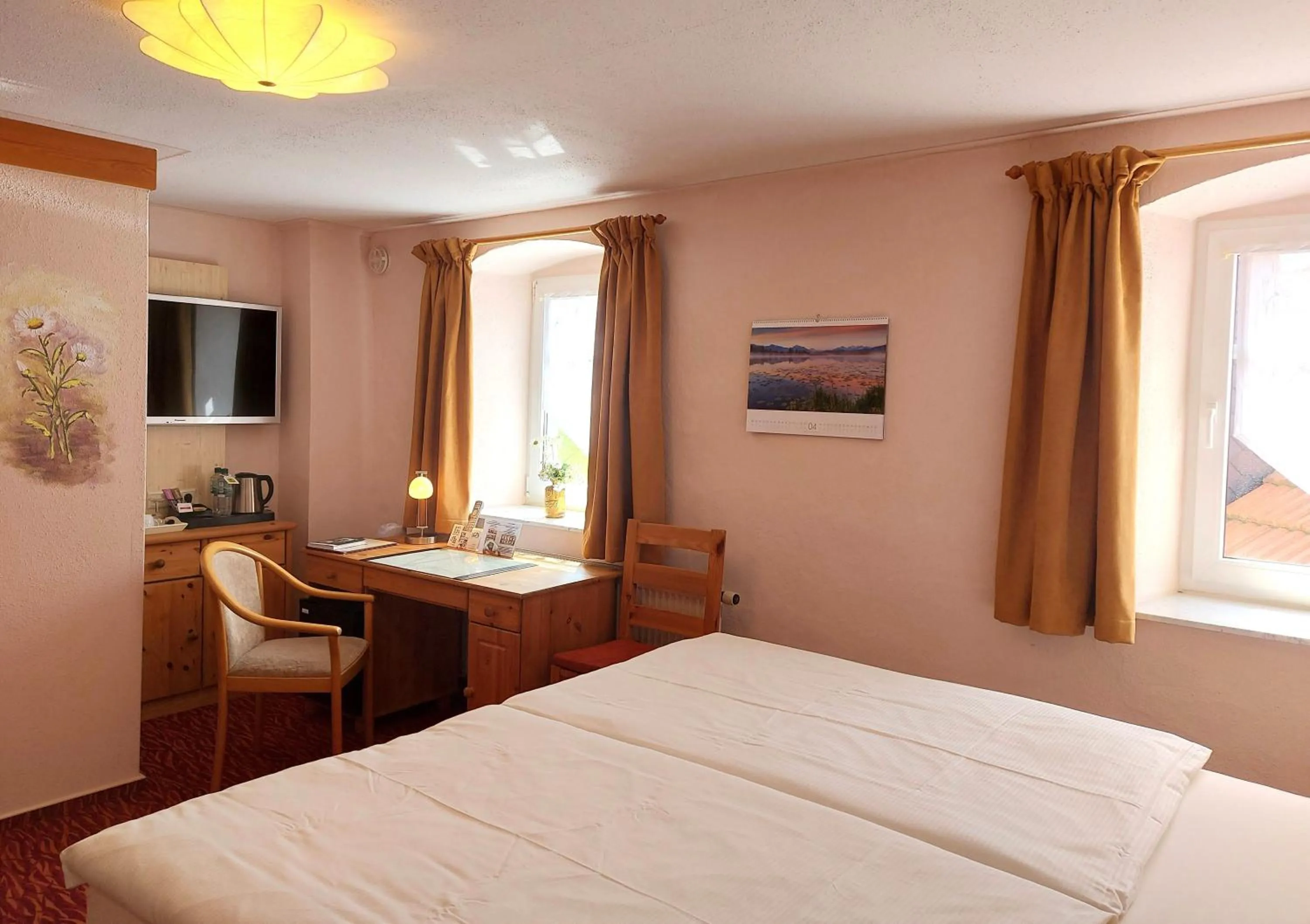 Bed in Logis L Auberge Gutshof