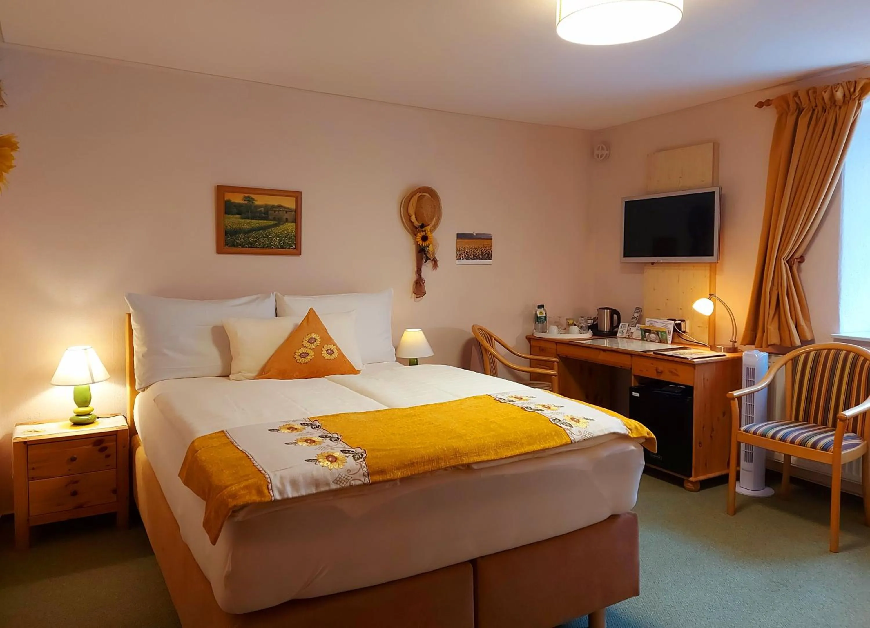 Bed in Logis L Auberge Gutshof